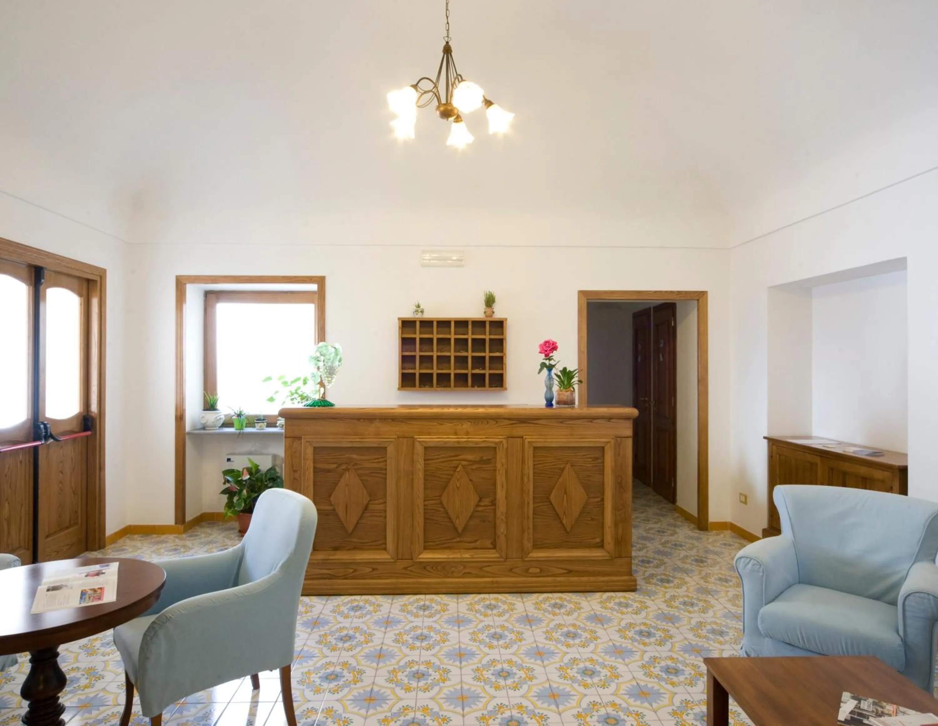 Lobby or reception in Hotel Da Raffaele