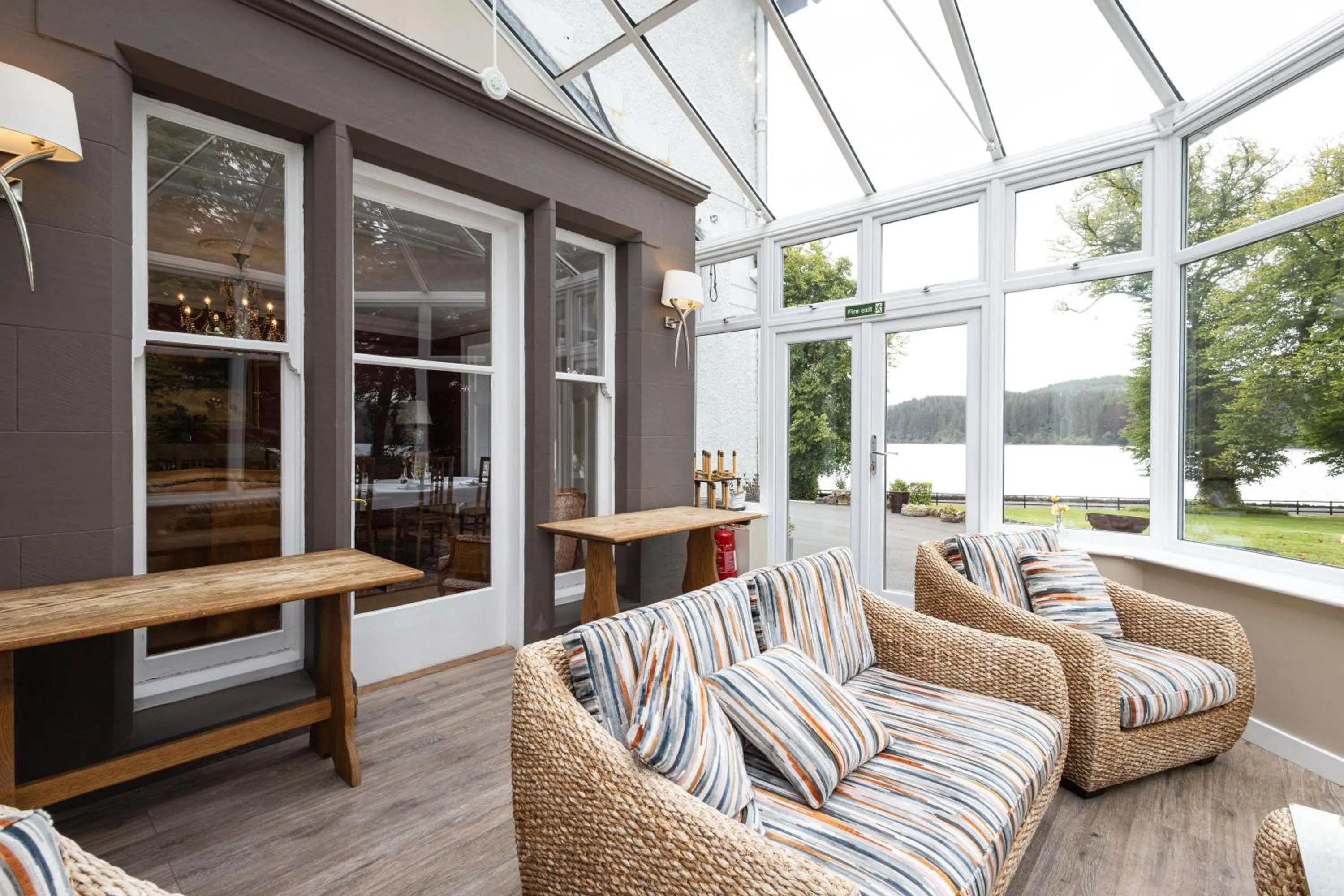 Living room in Altskeith Country House