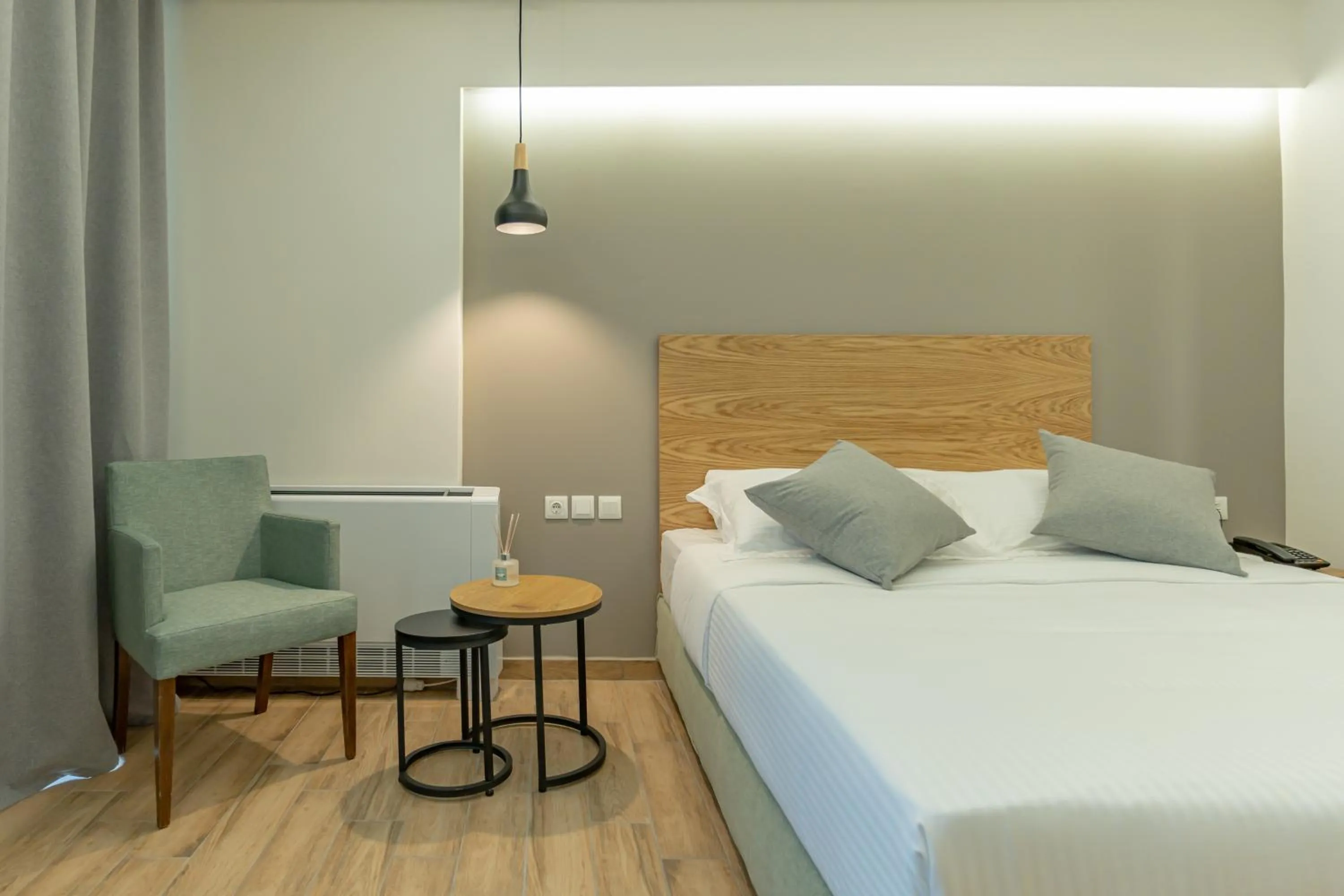 Bed in Arhontiko Liamas