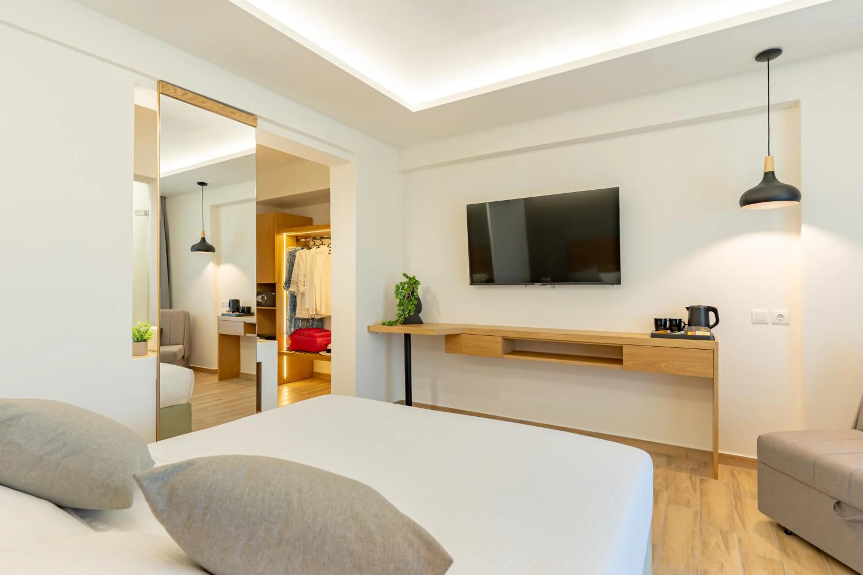 Bed in Arhontiko Liamas