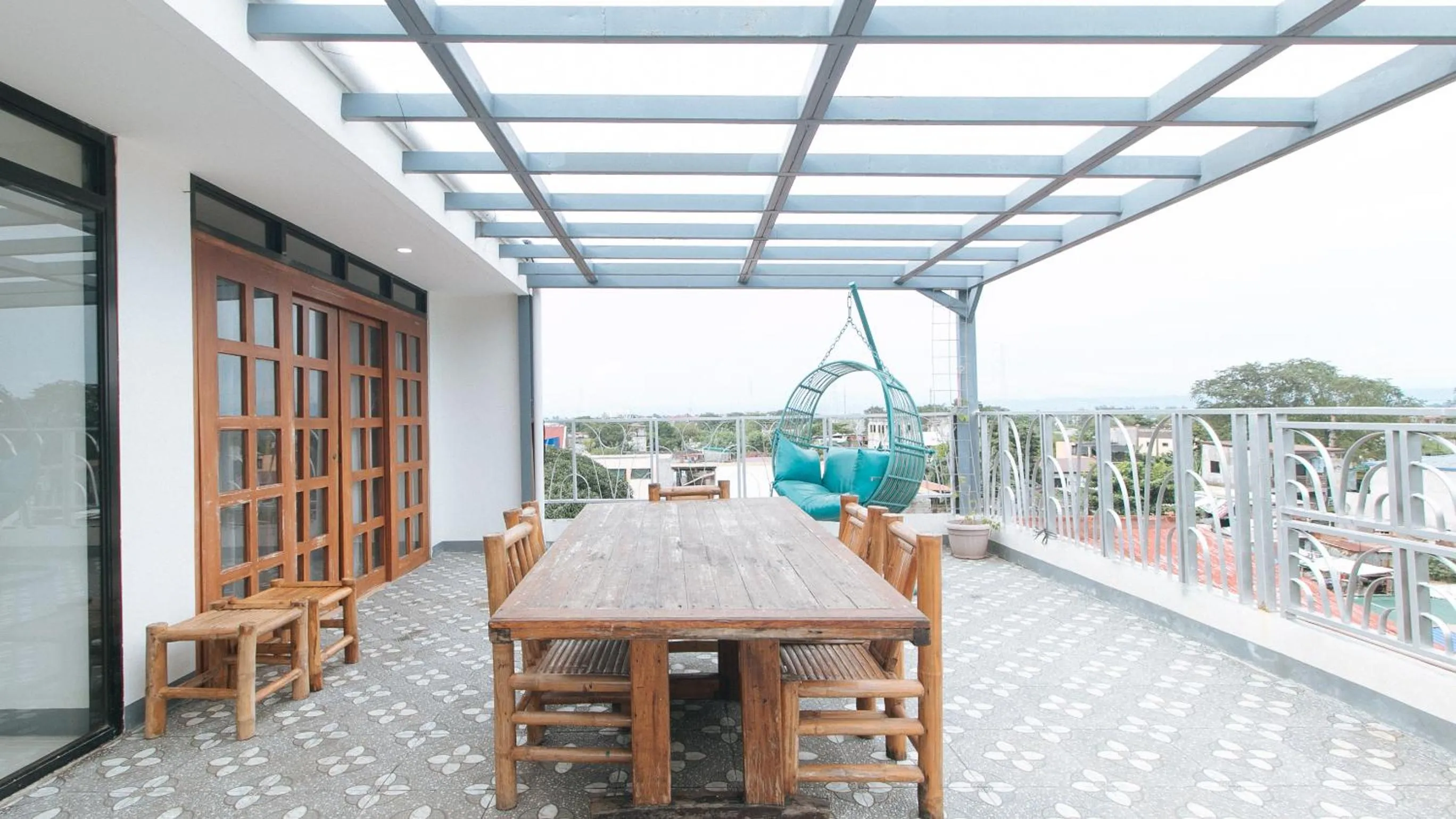 Patio in RedDoorz at DBuilders Rooms Lower Bicutan