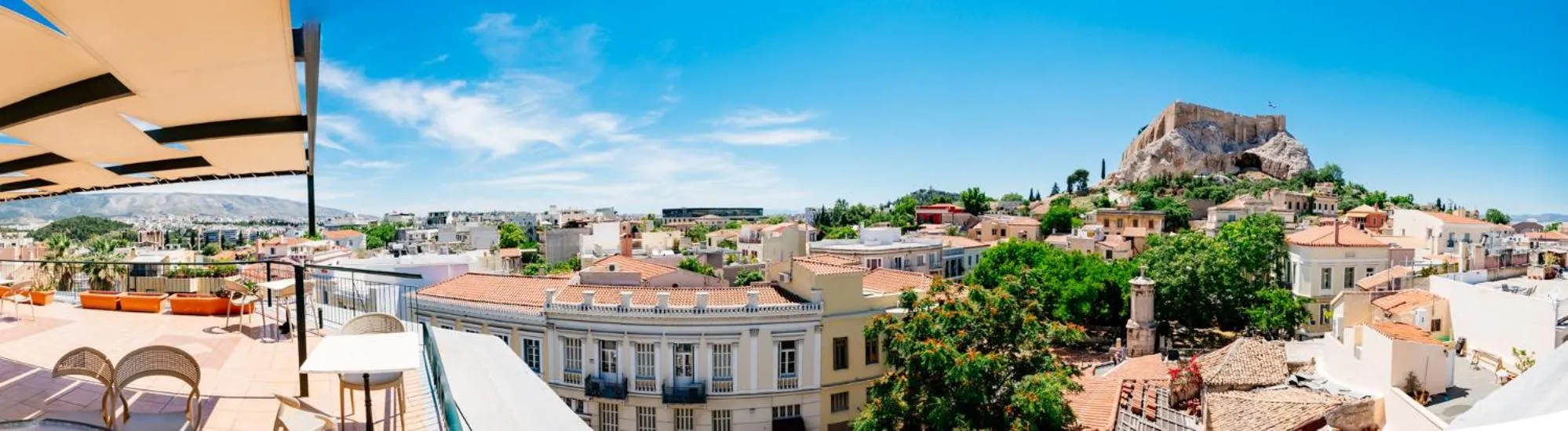 Patio in Phaedra Hotel