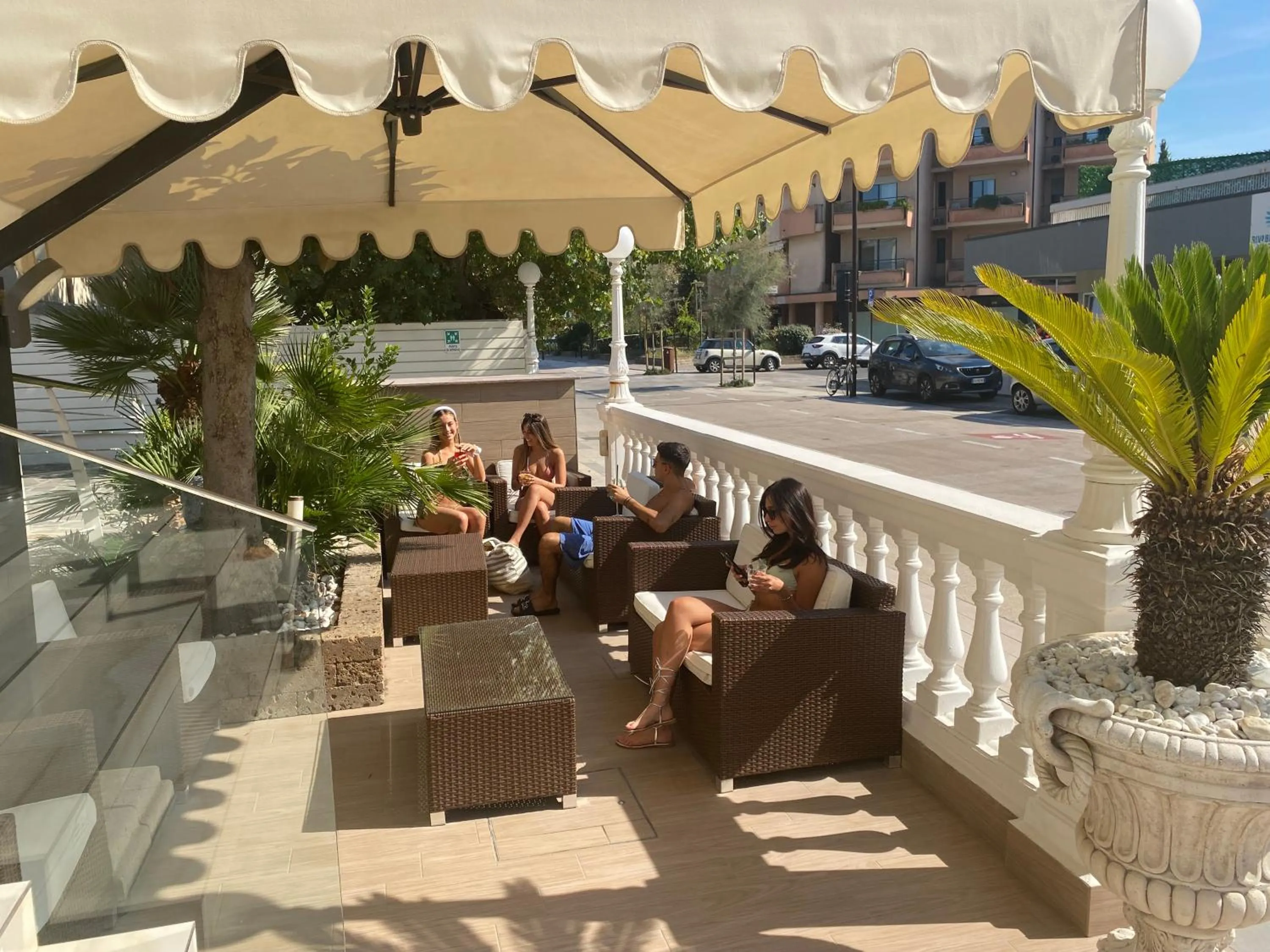 Garden in Hotel Caesar Paladium