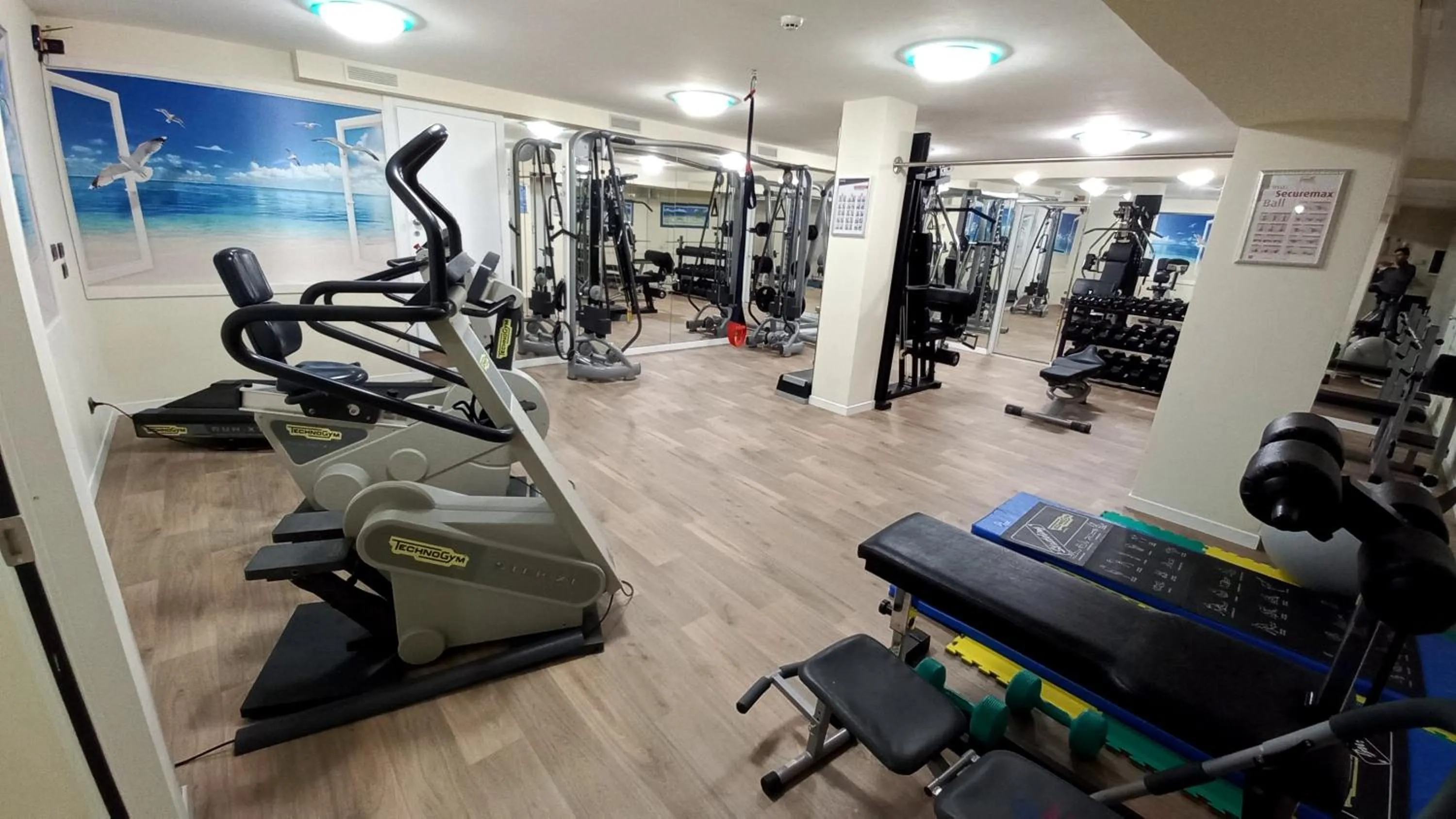 Fitness centre/facilities in Hotel Caesar Paladium