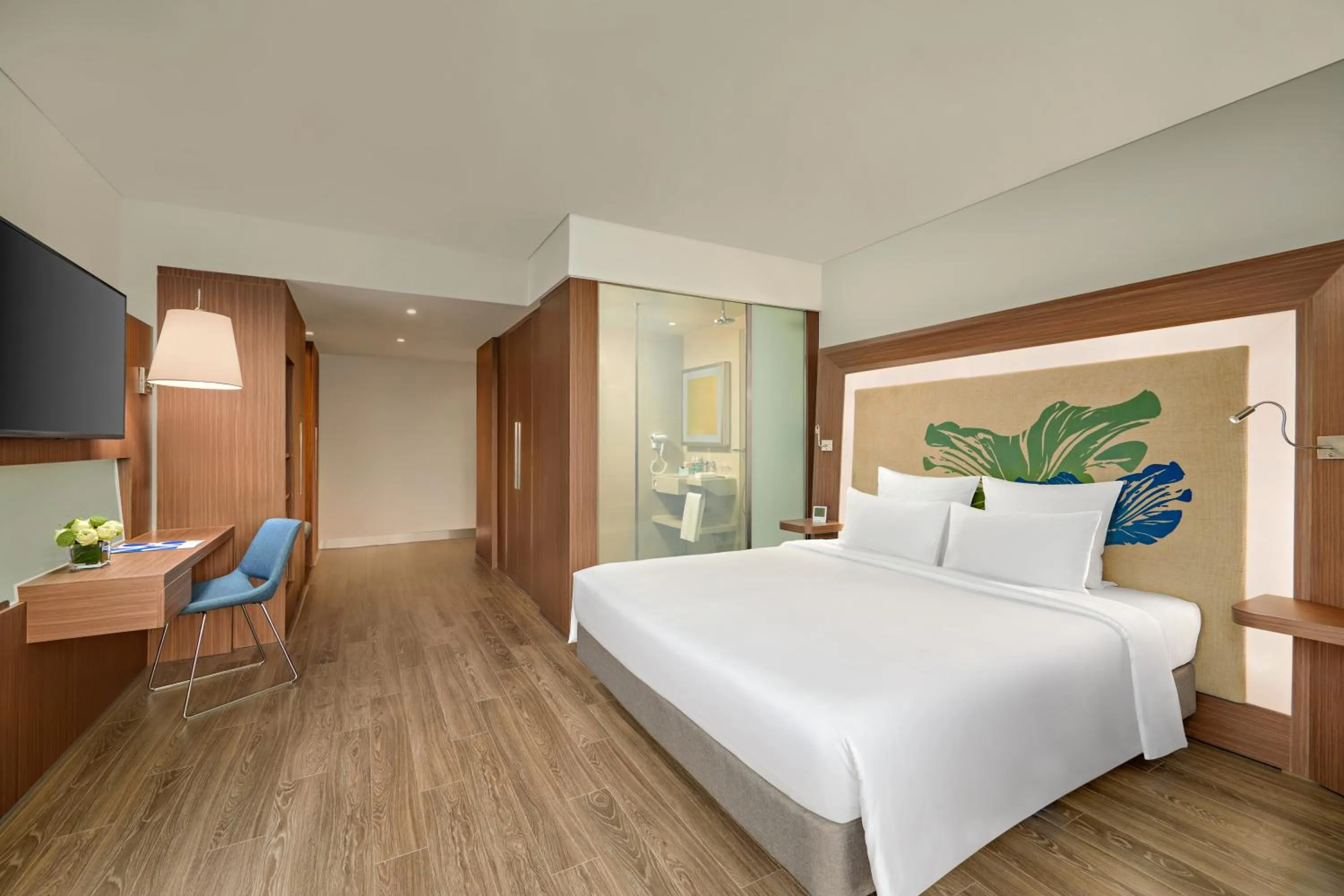 Bed in Novotel Saigon Centre