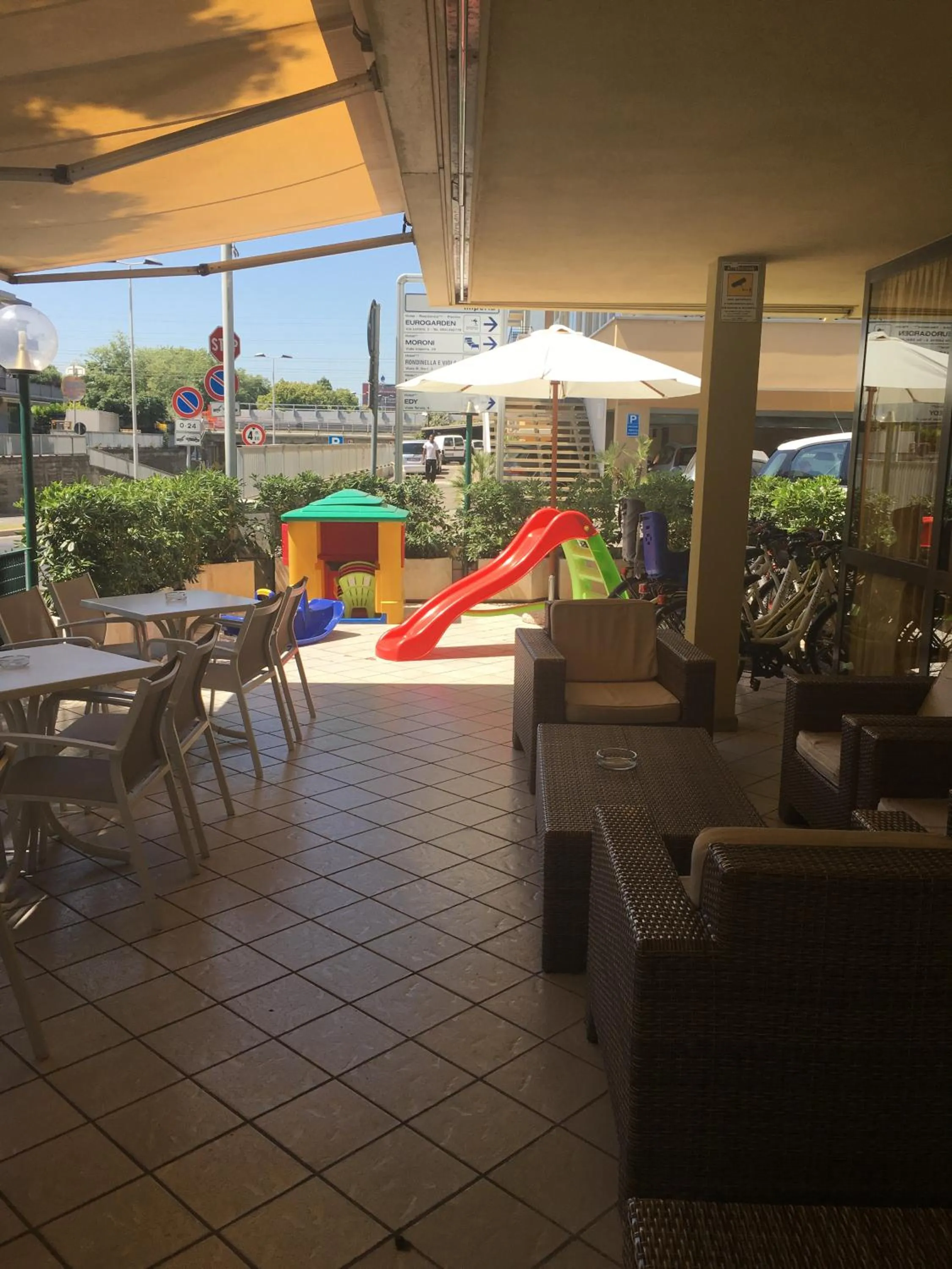 Garden in Hotel City