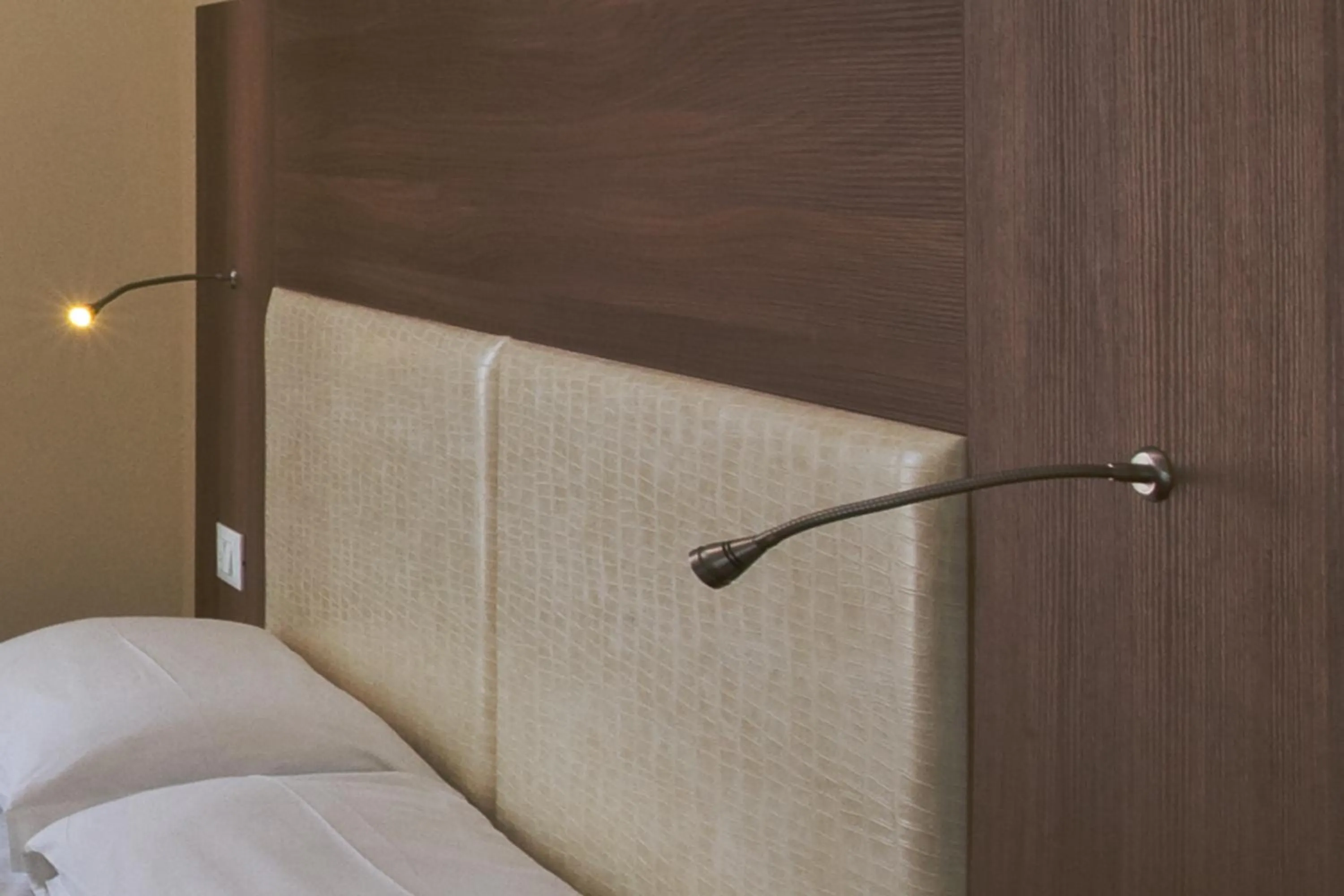 Decorative detail, Bed in Hotel City