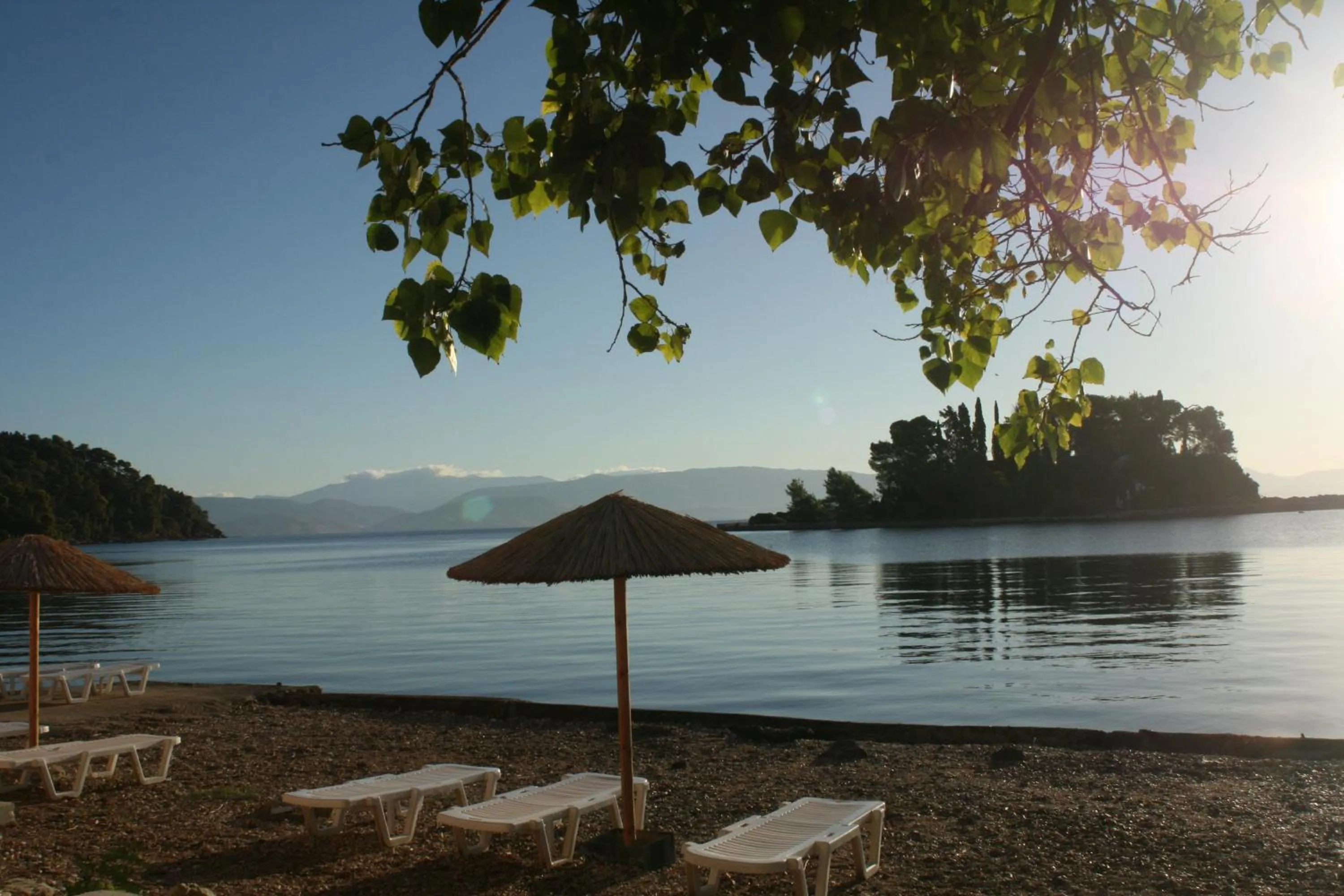 Beach in Aegli Hotel