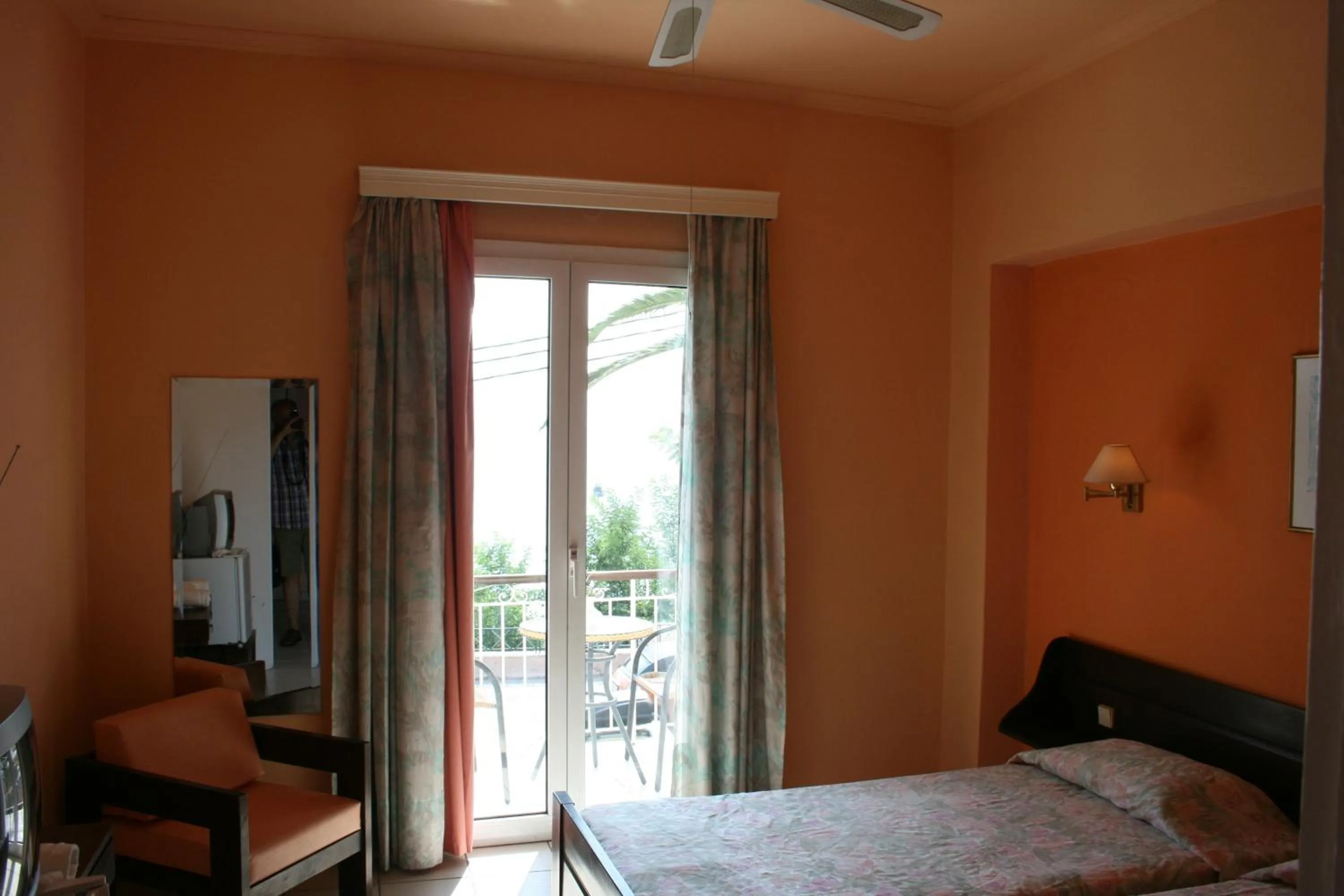 Photo of the whole room, Bed in Aegli Hotel