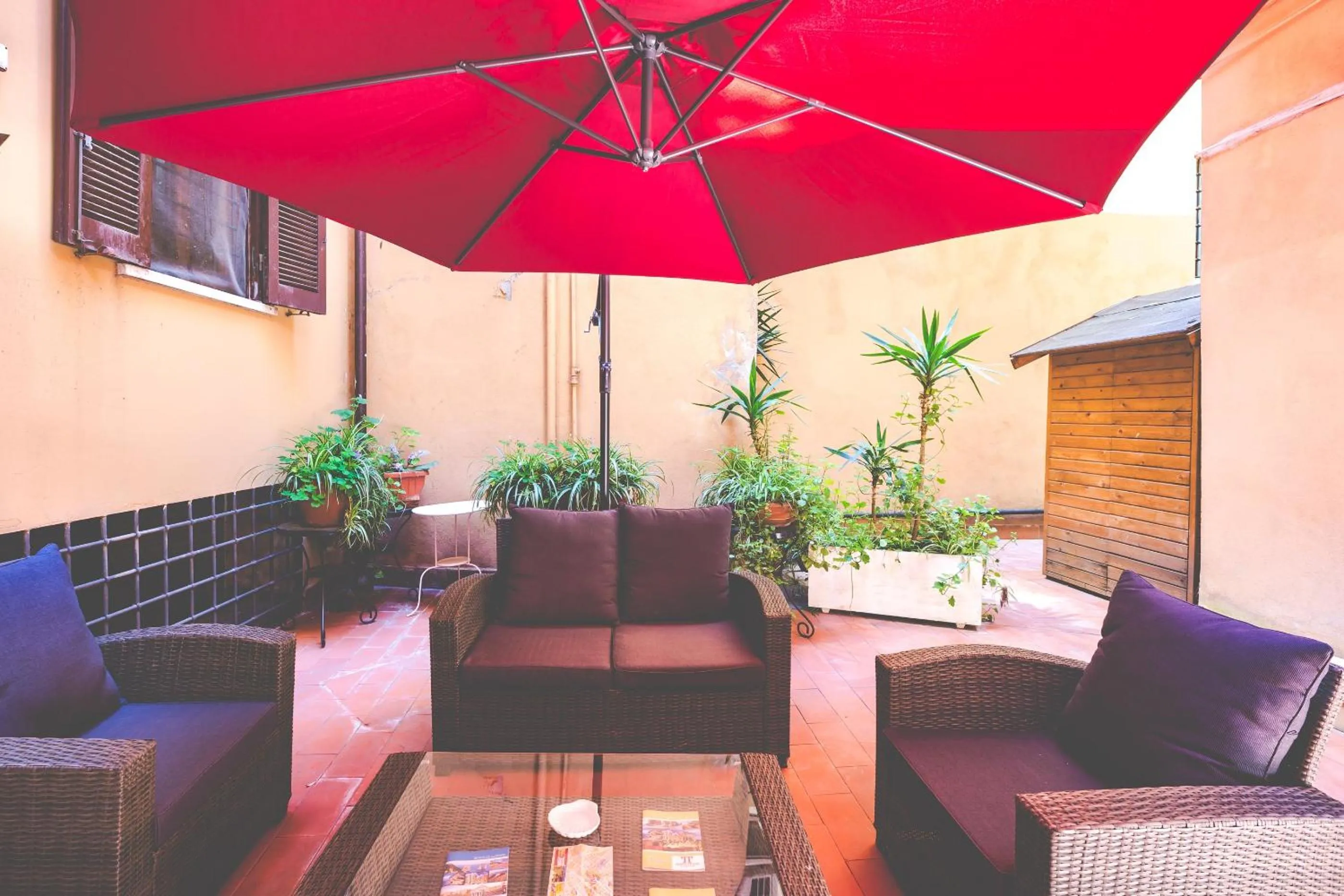 Patio in Gh Trevi Fountain