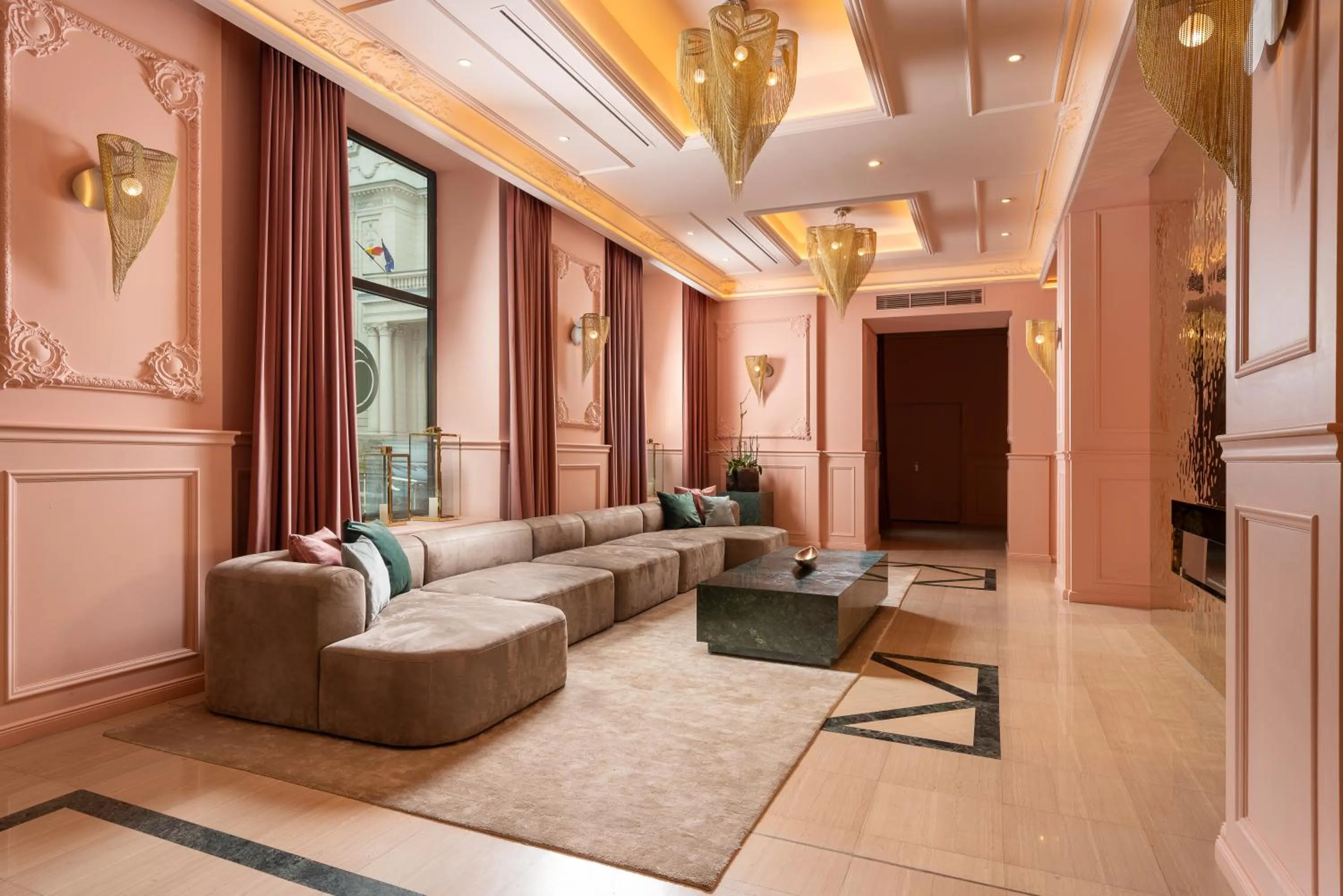 Lobby or reception in VISIONAPARTMENTS Bucharest Calea Victoriei