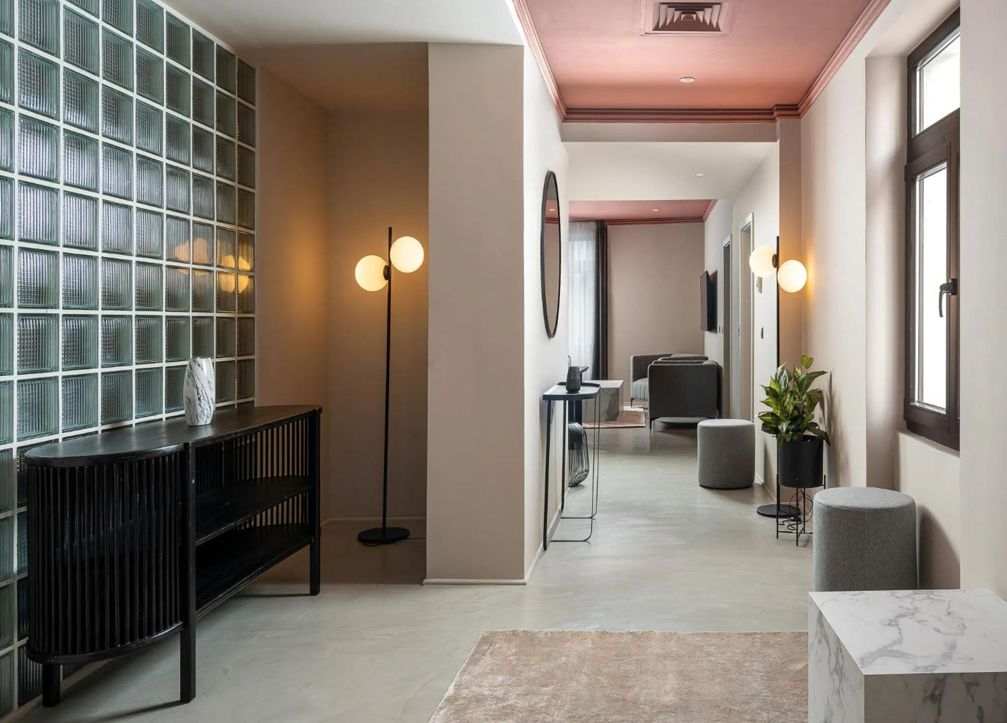 Living room in VISIONAPARTMENTS Bucharest Calea Victoriei