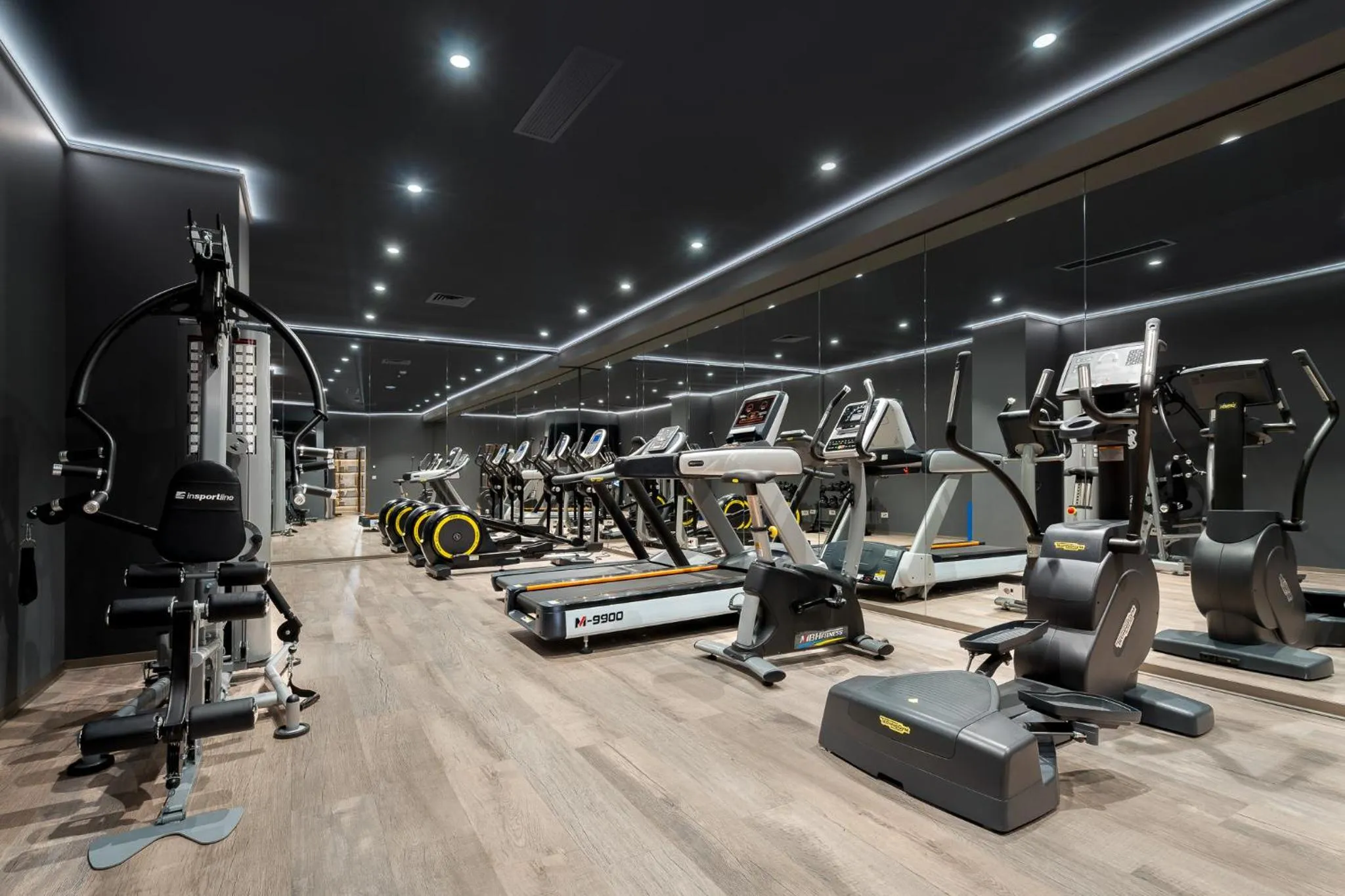 Fitness centre/facilities in VISIONAPARTMENTS Bucharest Calea Victoriei