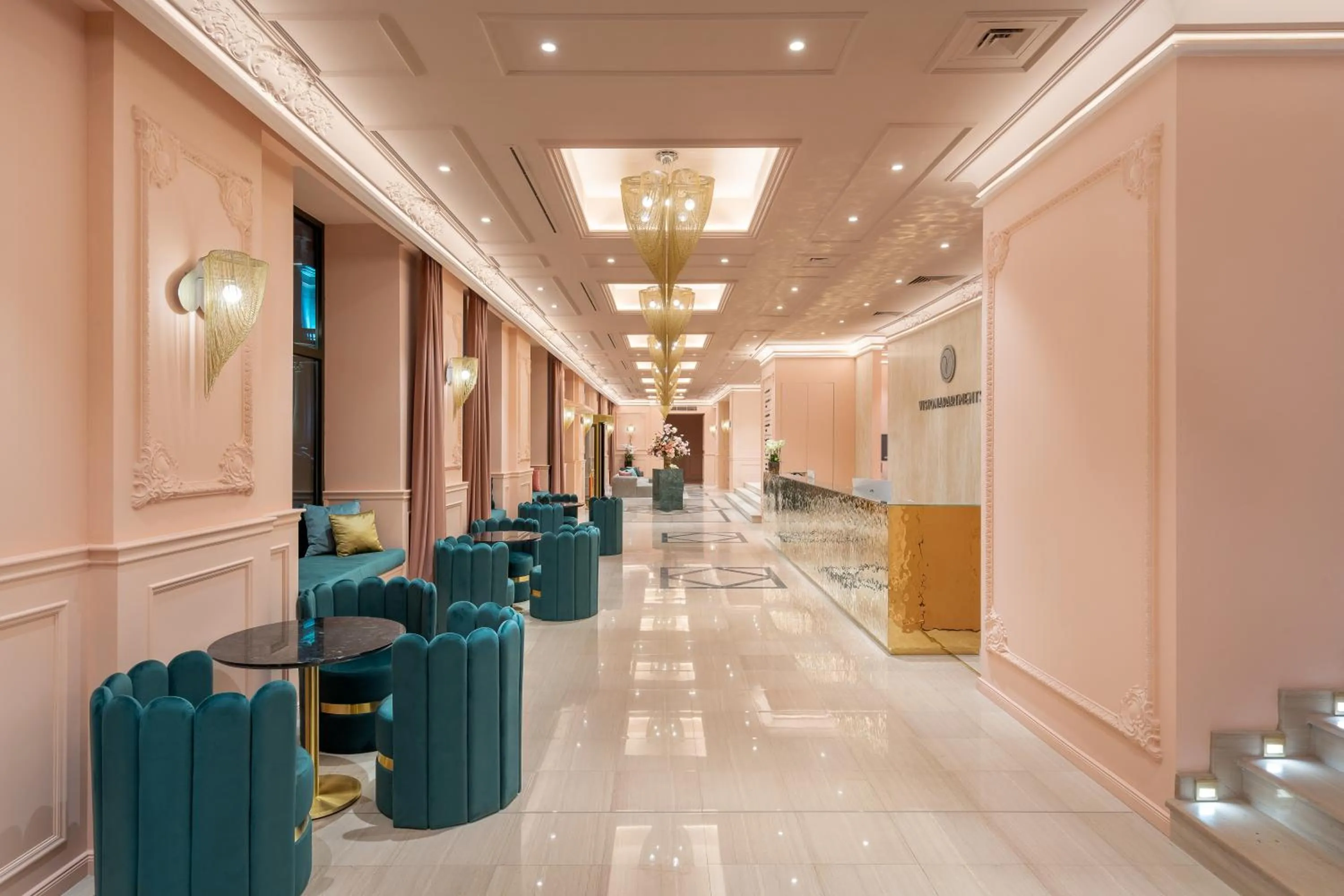 Lobby or reception in VISIONAPARTMENTS Bucharest Calea Victoriei