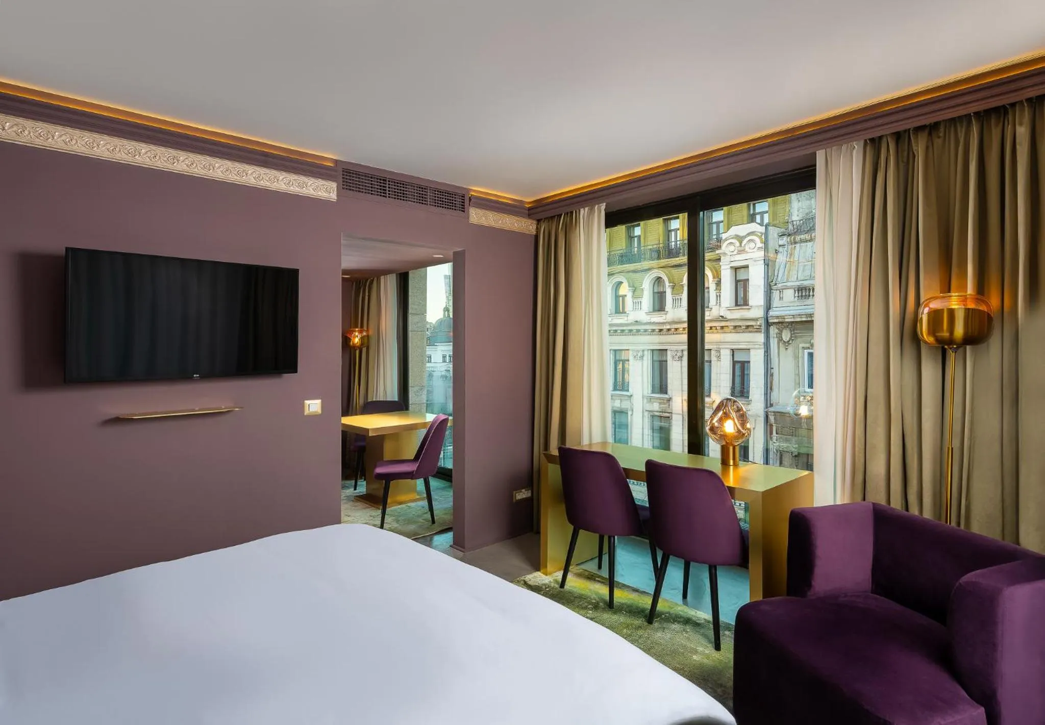 Photo of the whole room, Bed in VISIONAPARTMENTS Bucharest Calea Victoriei