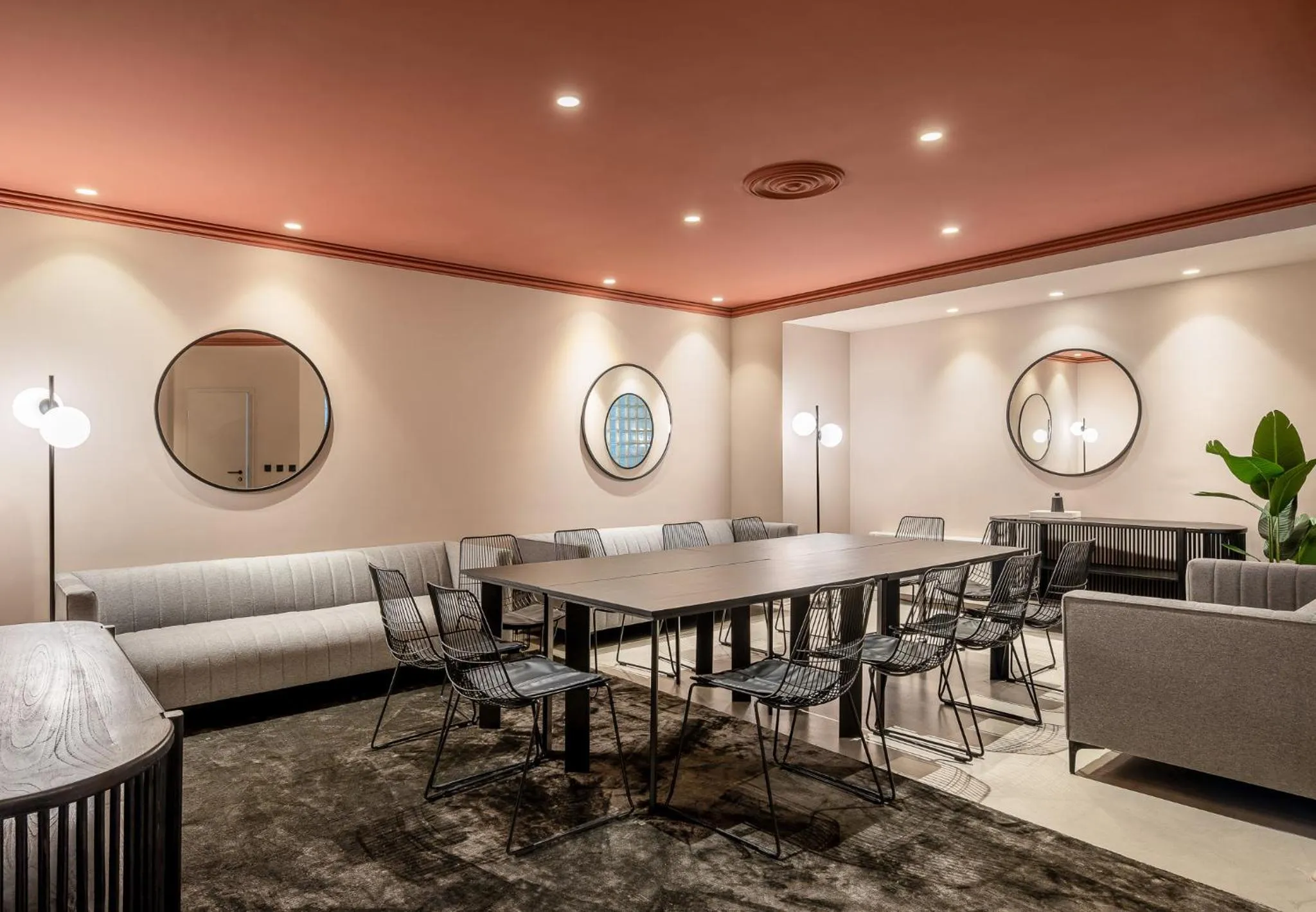 Seating area in VISIONAPARTMENTS Bucharest Calea Victoriei