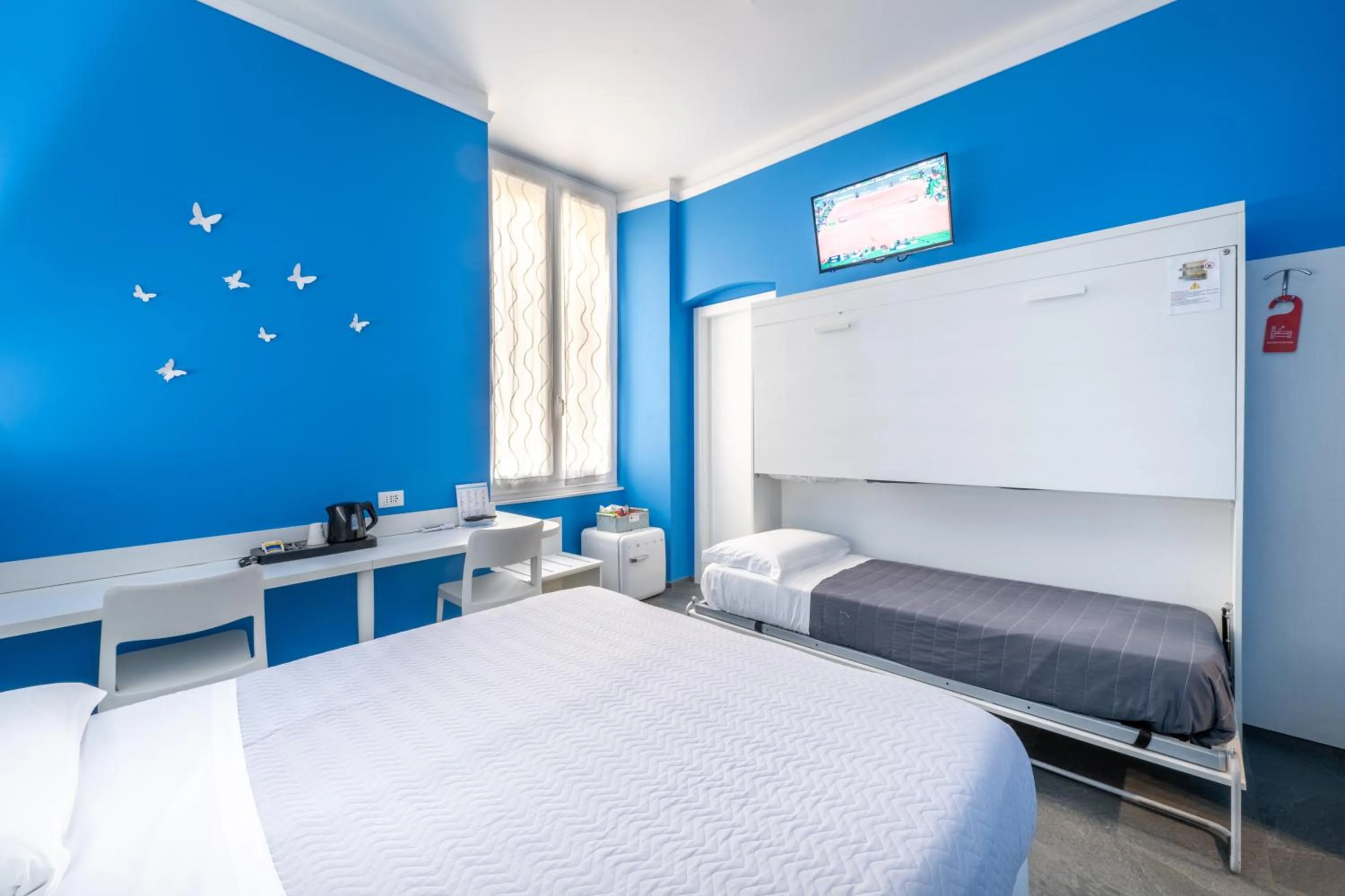 Bedroom, Bed in Hotel Fiume