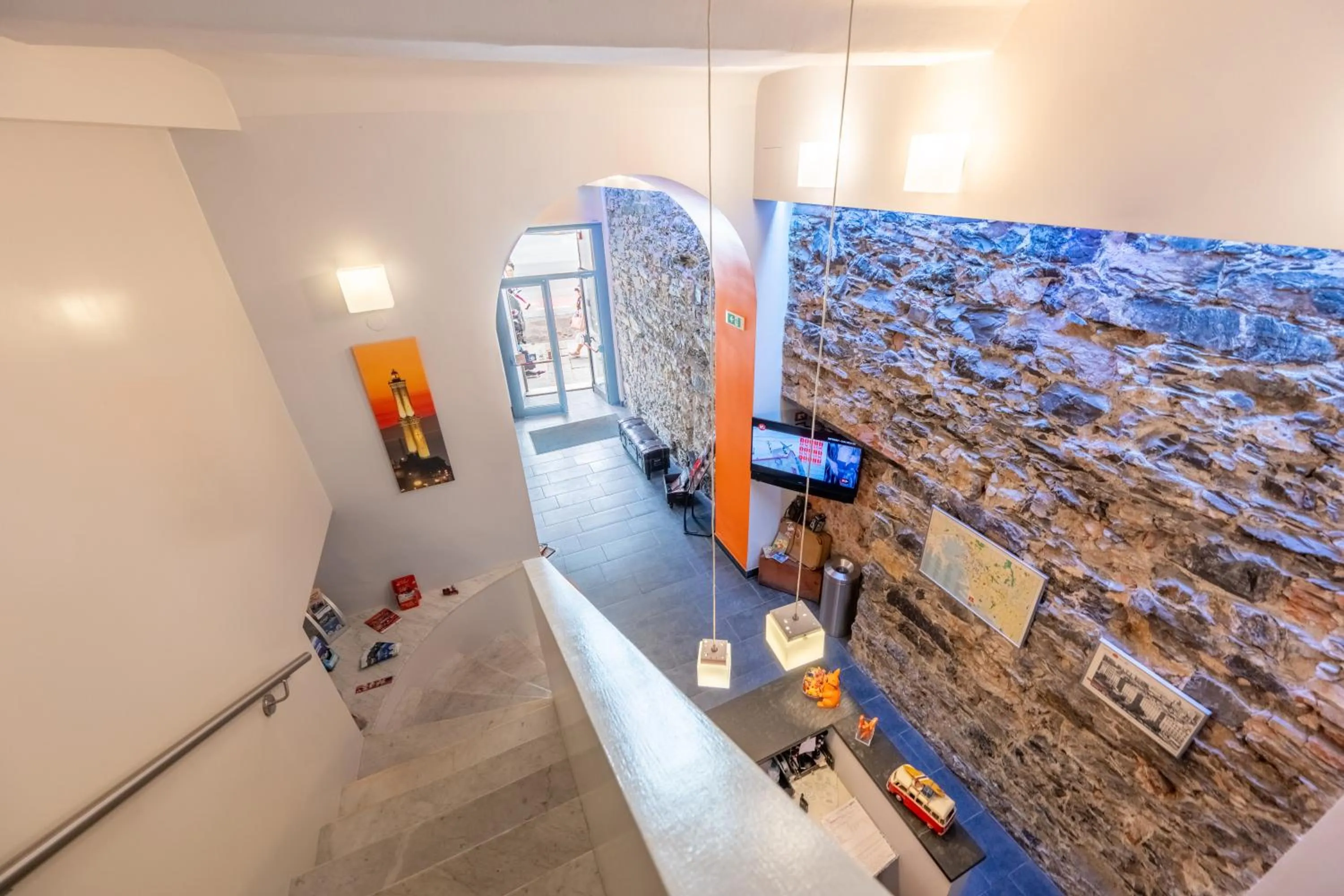 Lobby or reception in Hotel Fiume