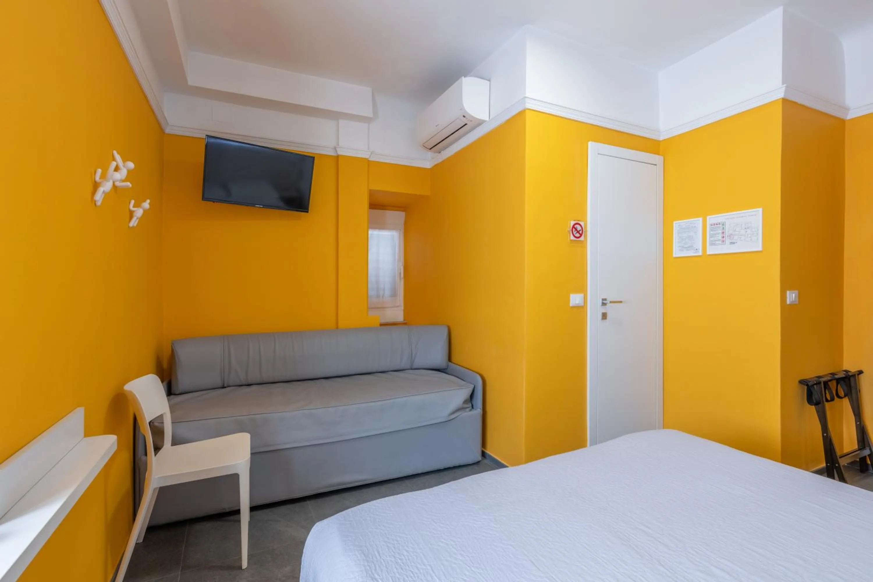 Bedroom, Bed in Hotel Fiume