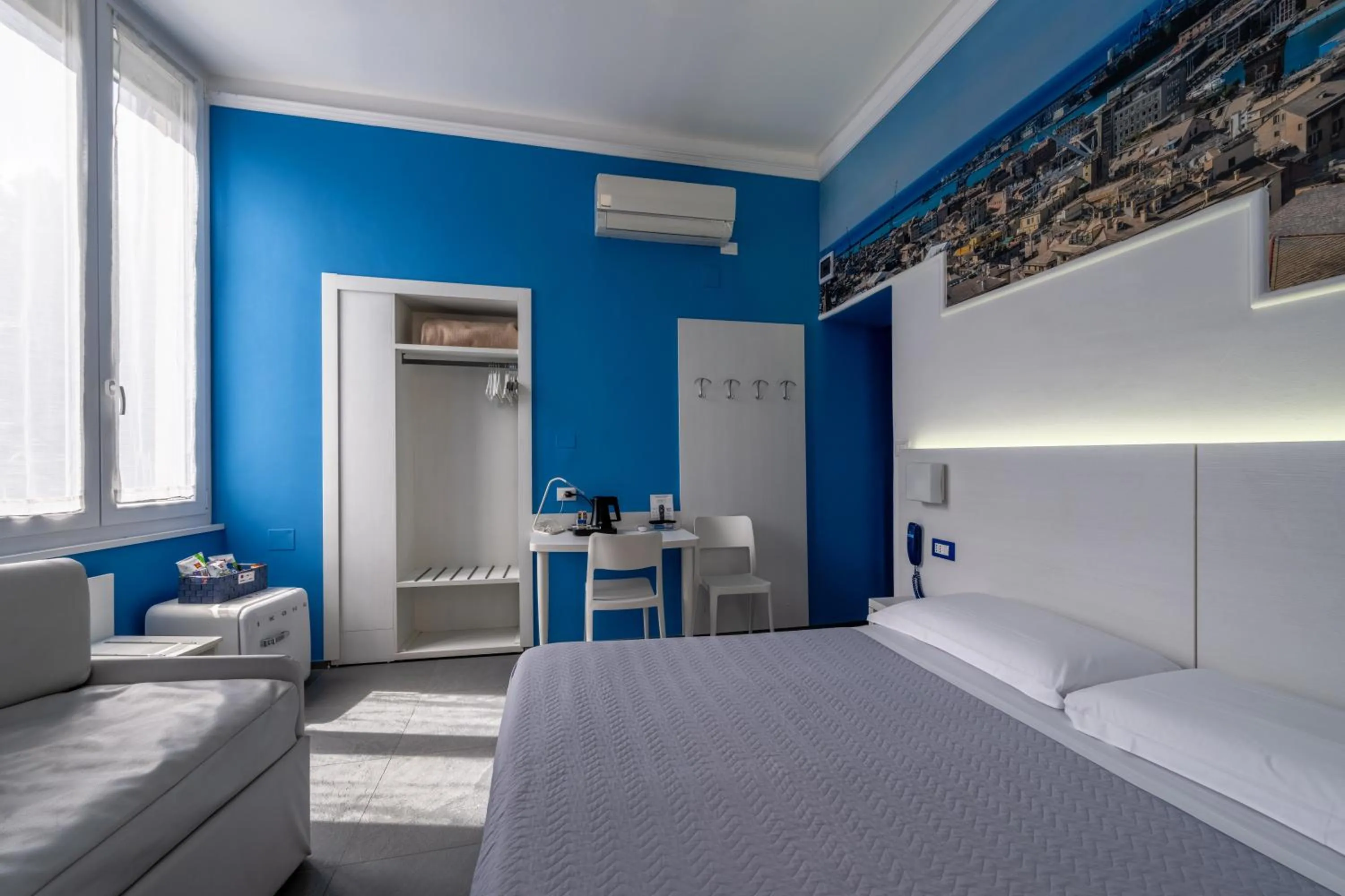 Bedroom, Bed in Hotel Fiume