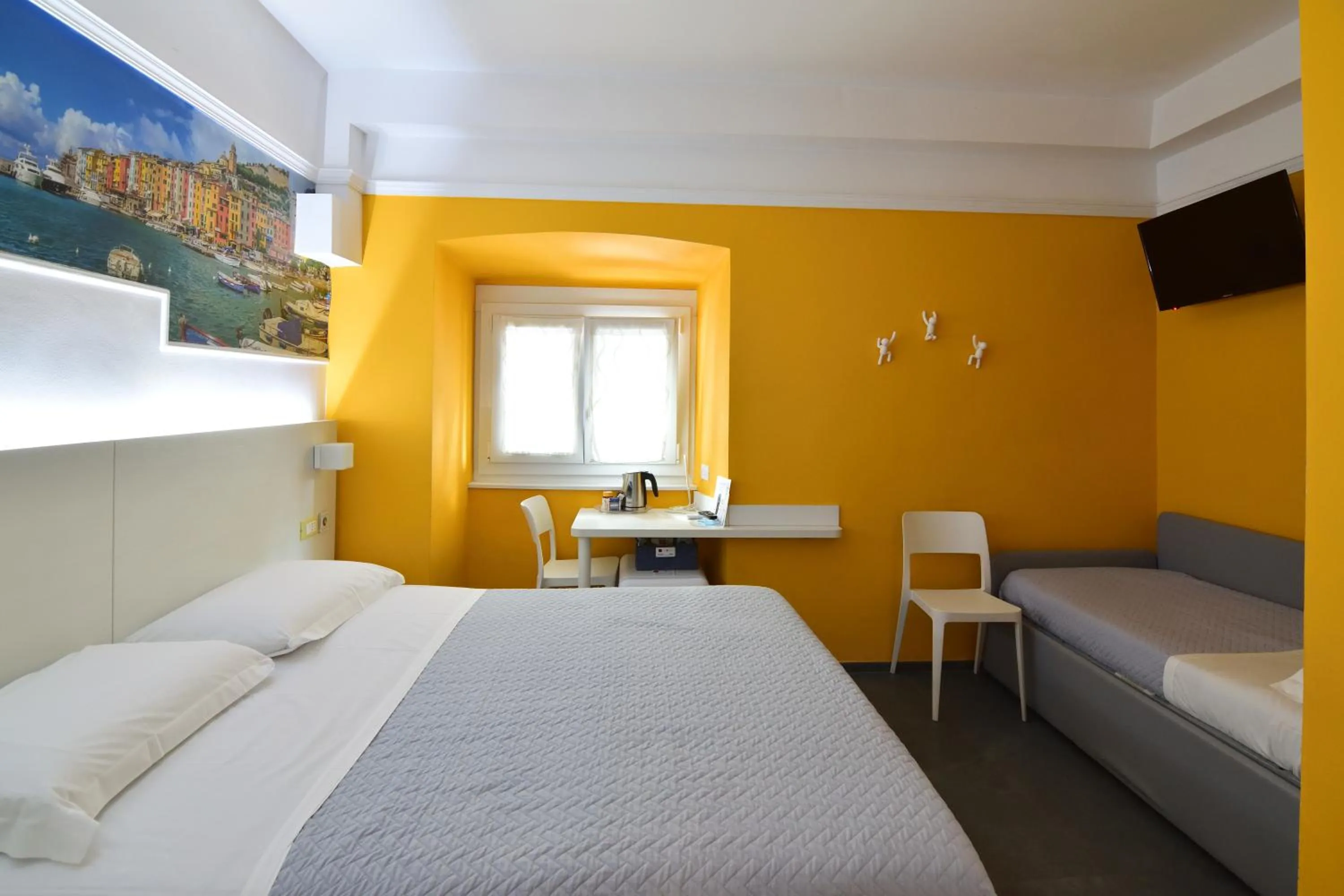 Bedroom, Bed in Hotel Fiume