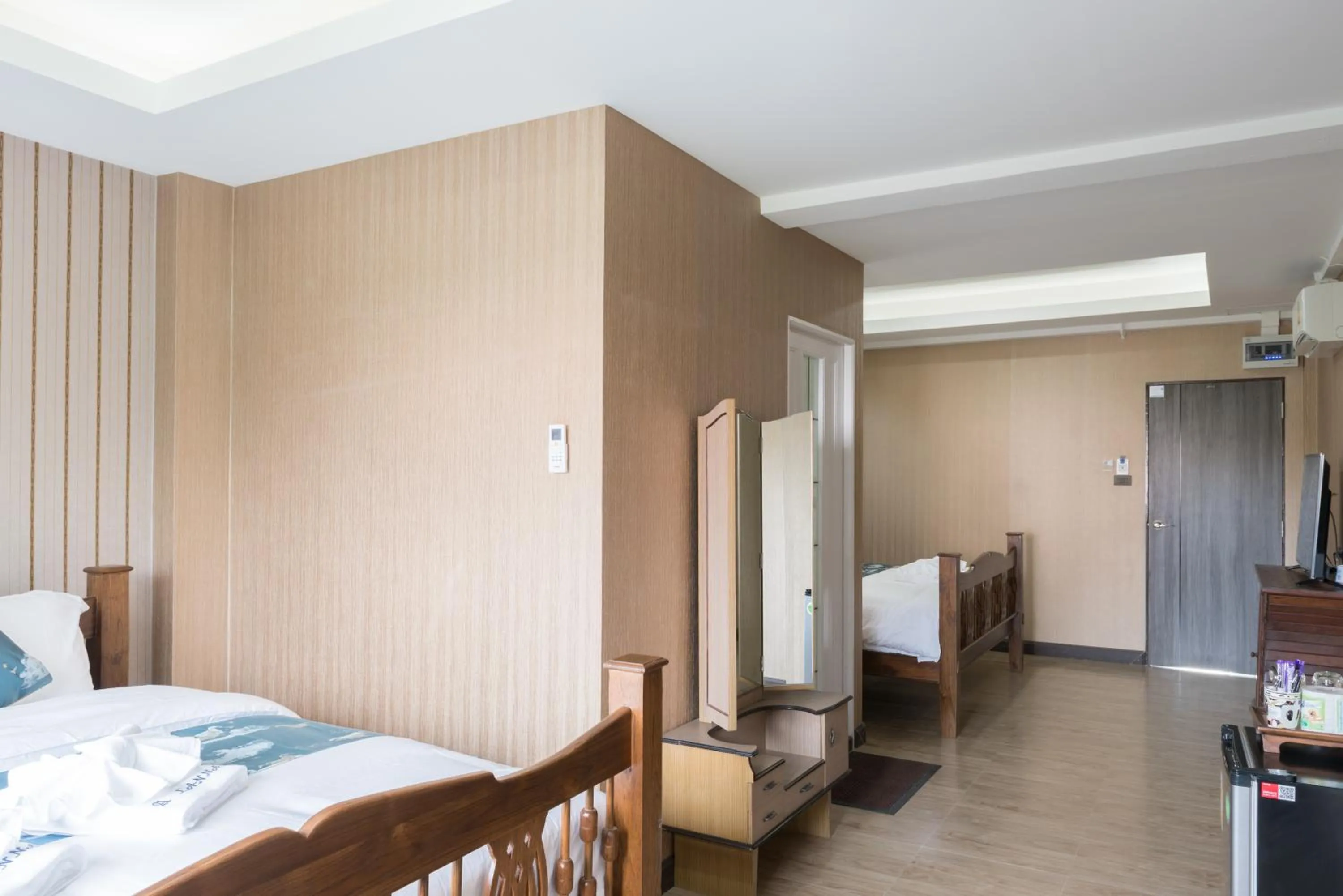 Bed in A Lanna Boutique House