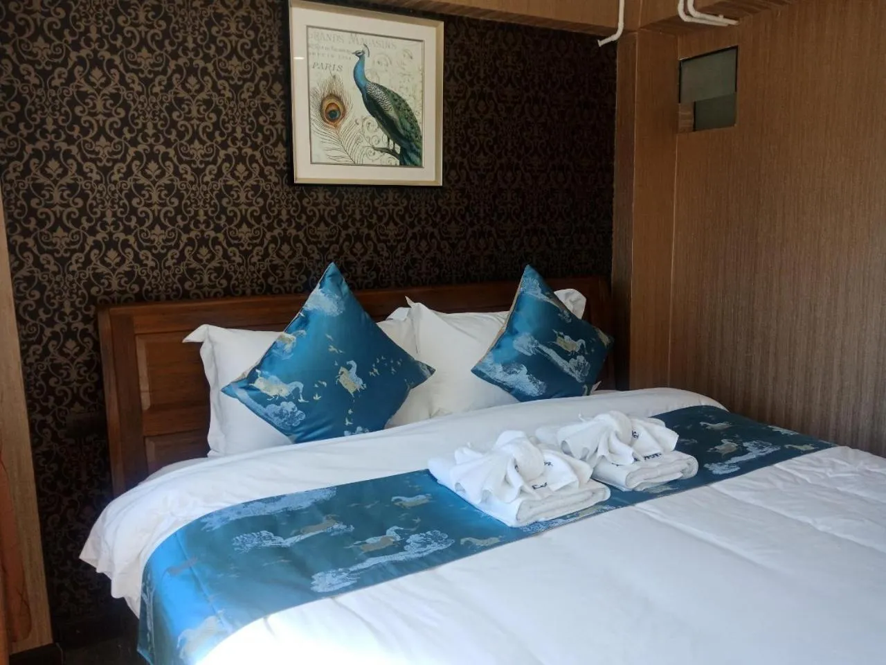 Bed in A Lanna Boutique House