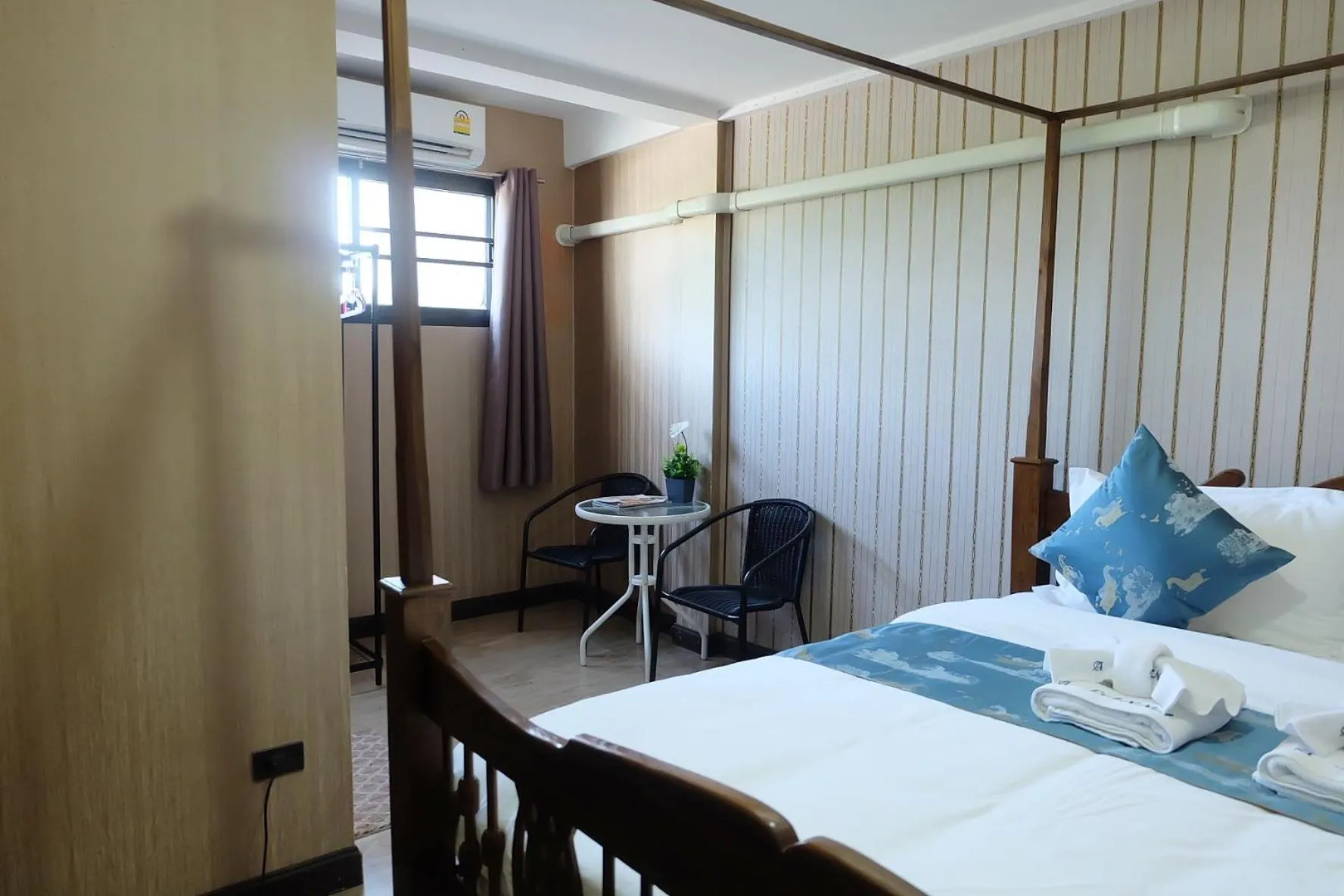 Bed in A Lanna Boutique House