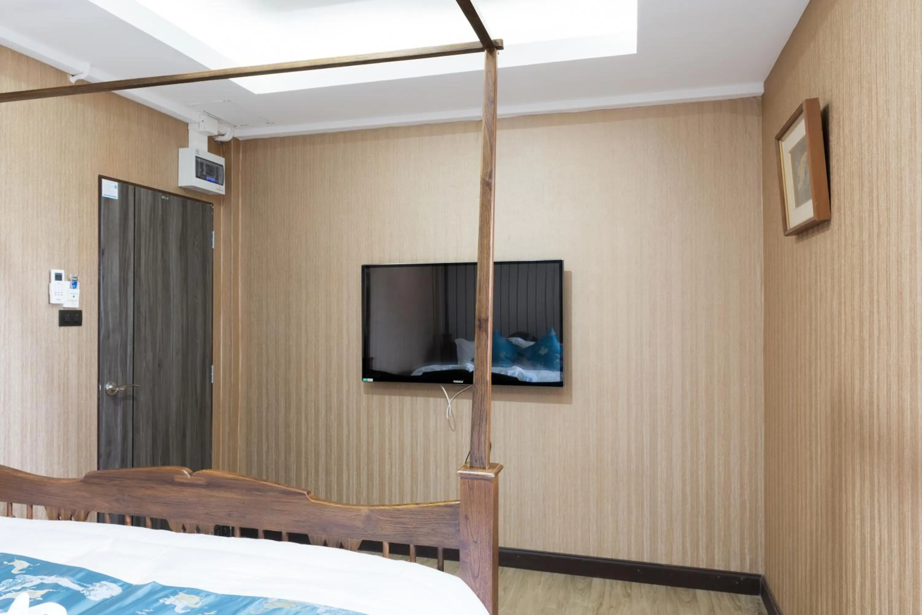 Bed in A Lanna Boutique House