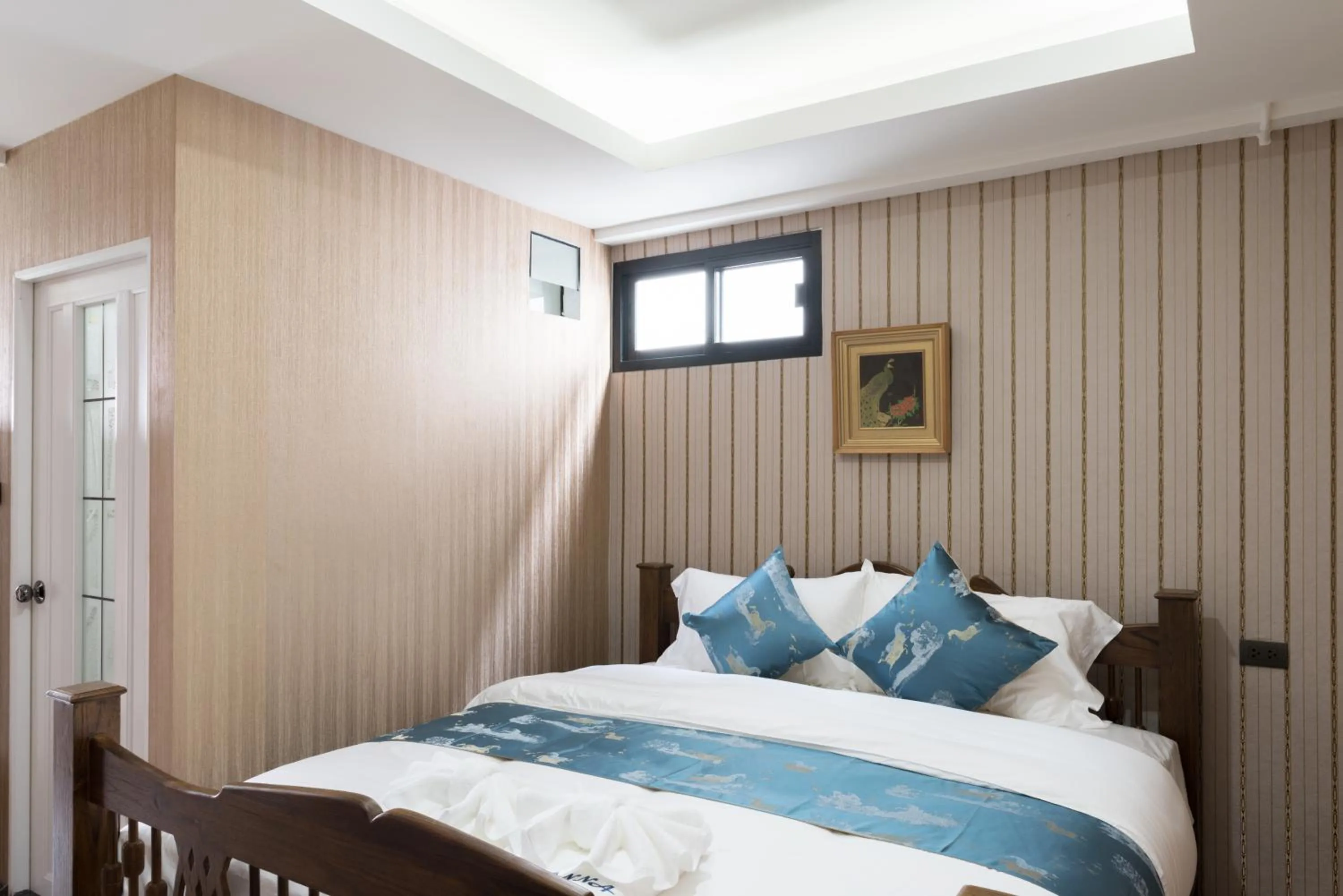 Bed in A Lanna Boutique House