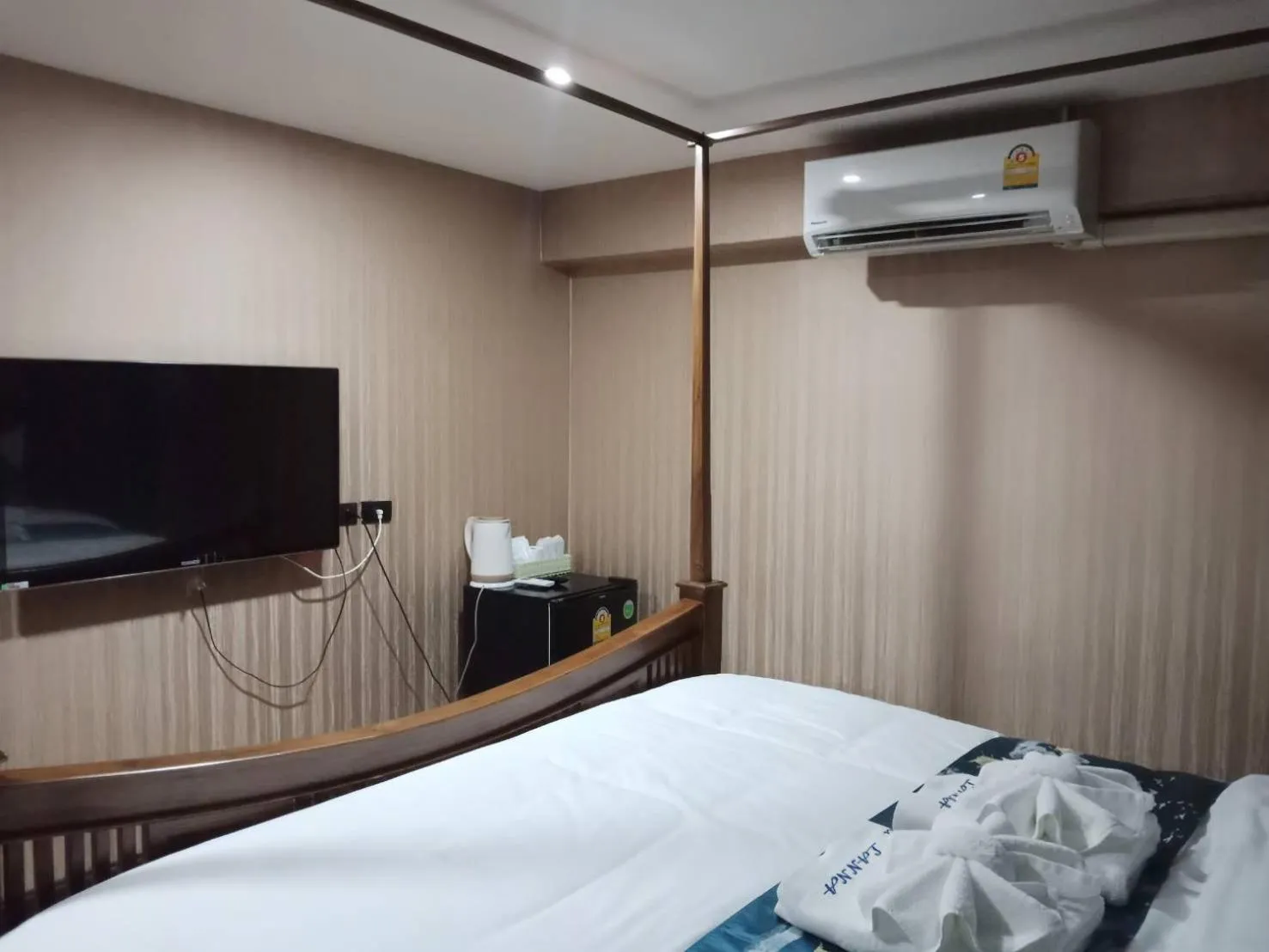 Bed in A Lanna Boutique House