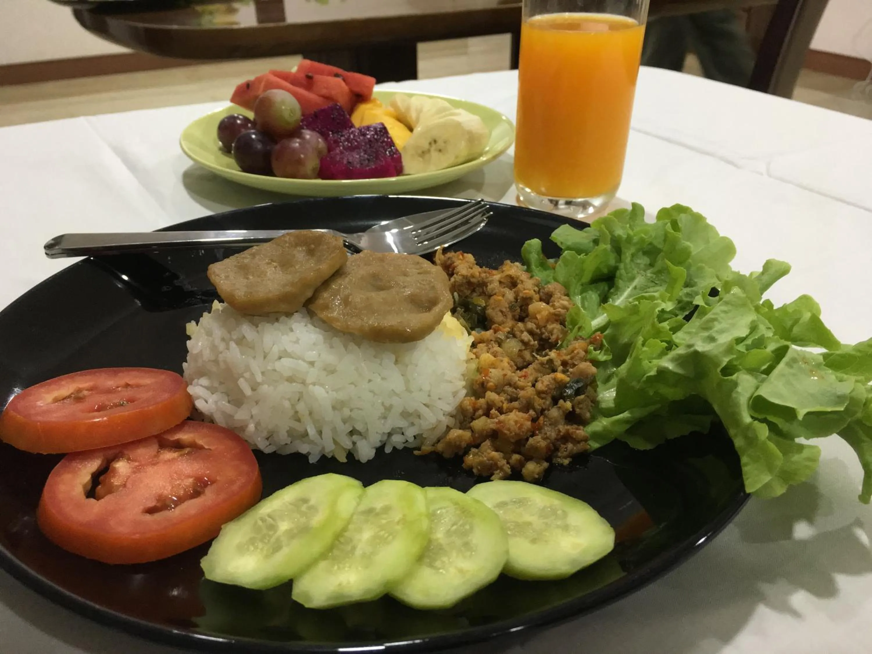 Breakfast in A Lanna Boutique House