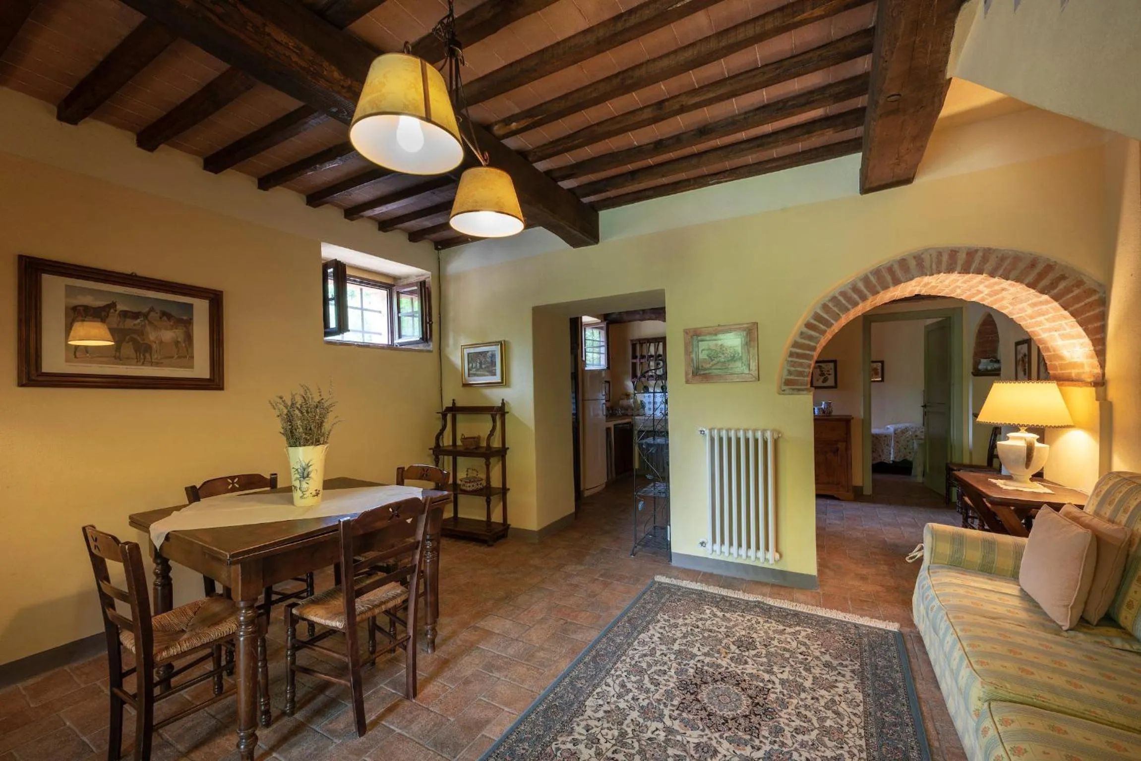 Dining area in Le Mascie