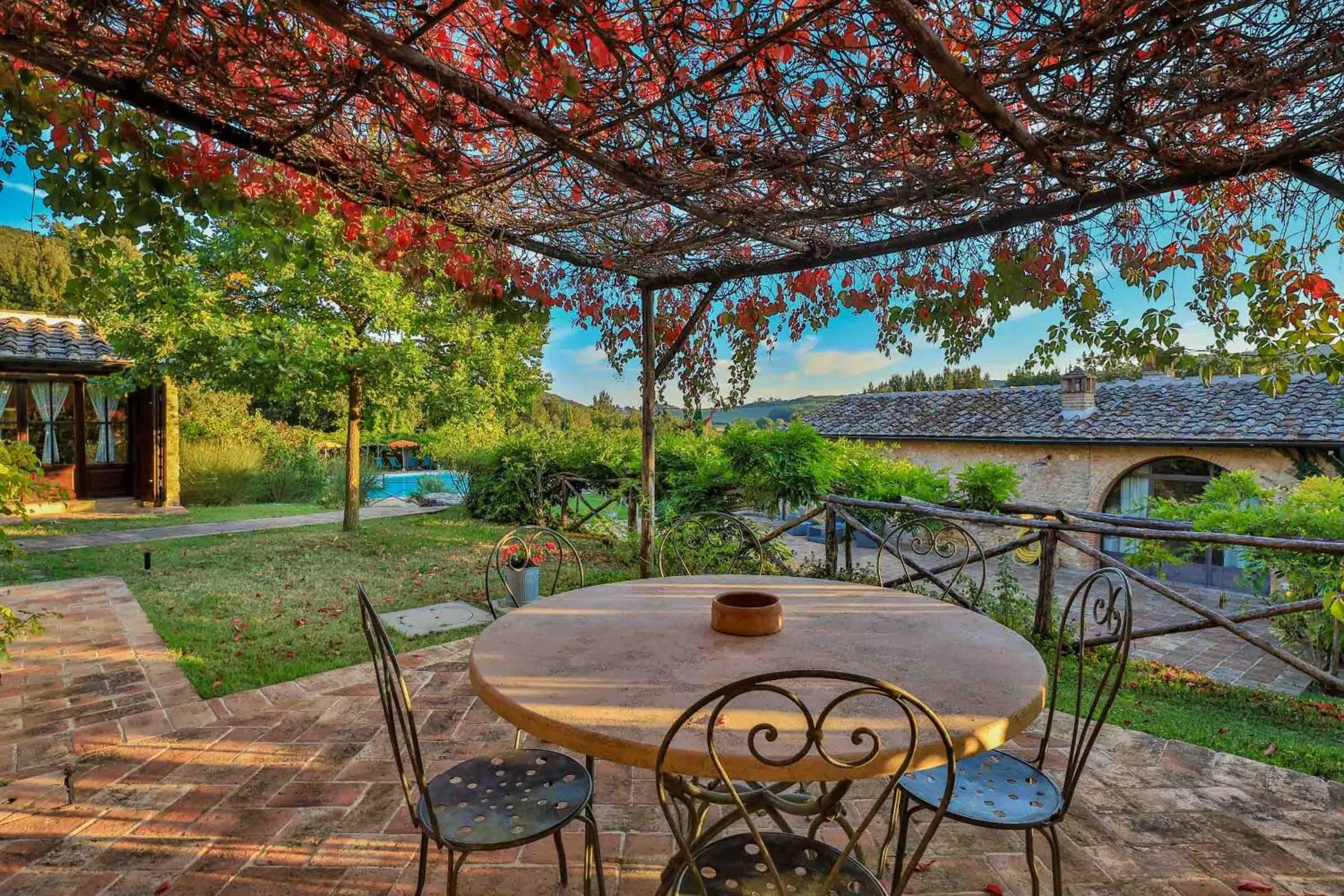 Patio in Le Mascie