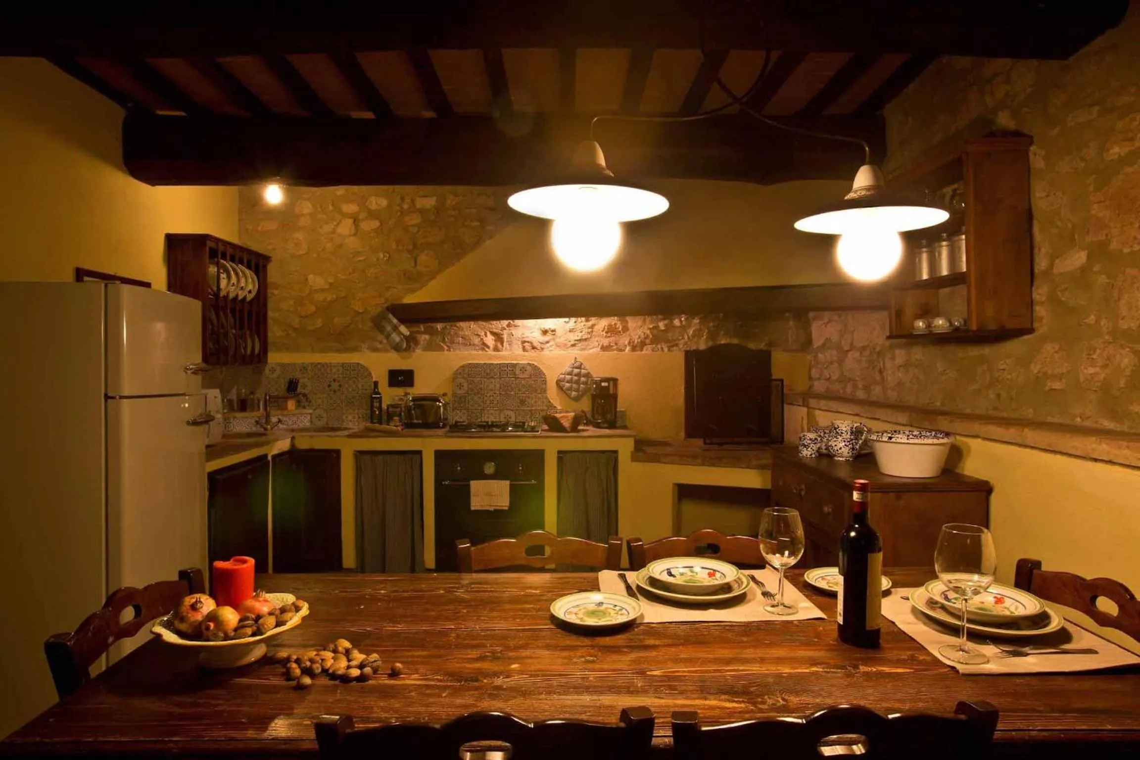 Kitchen or kitchenette in Le Mascie