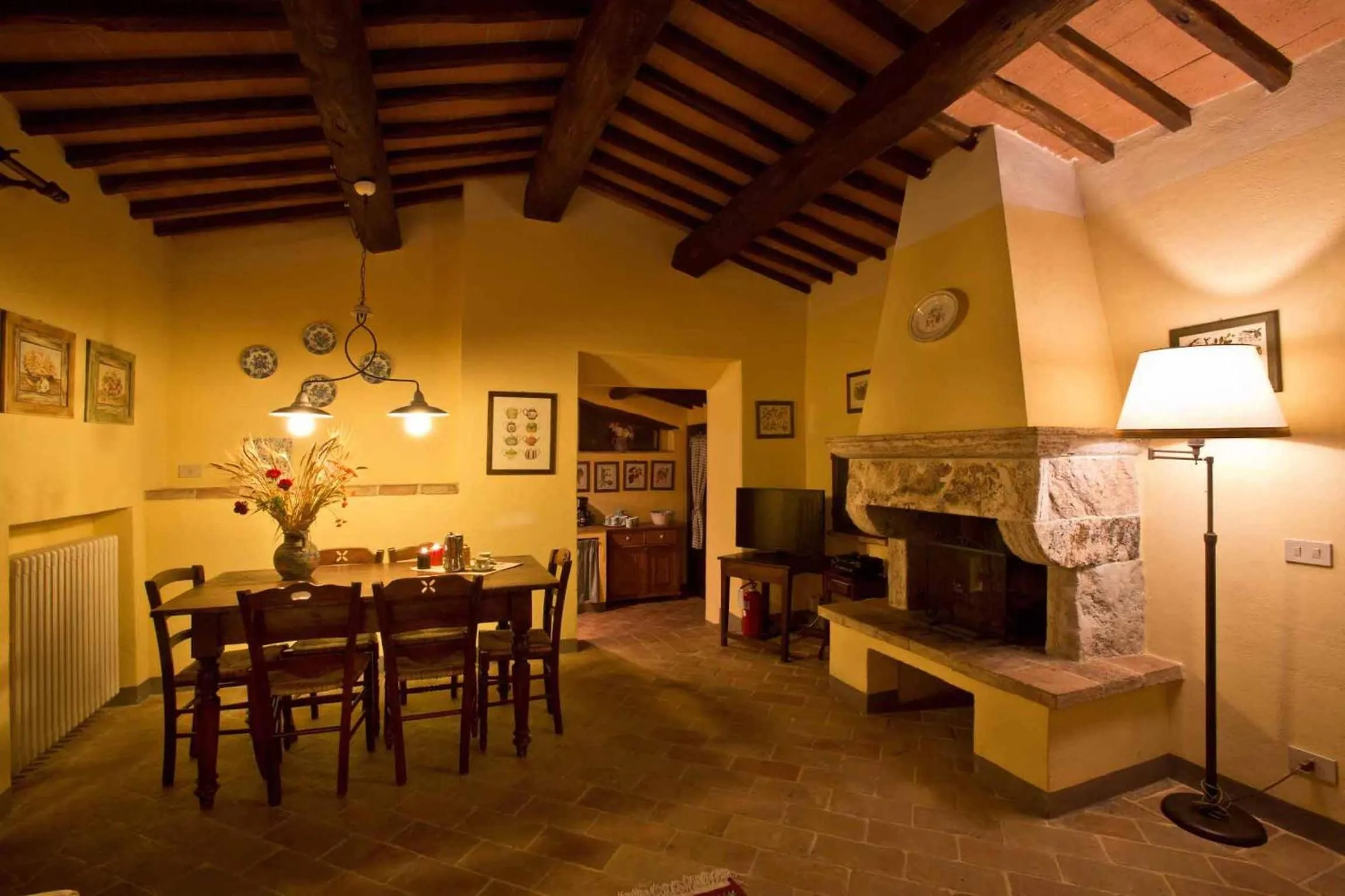 Dining area in Le Mascie