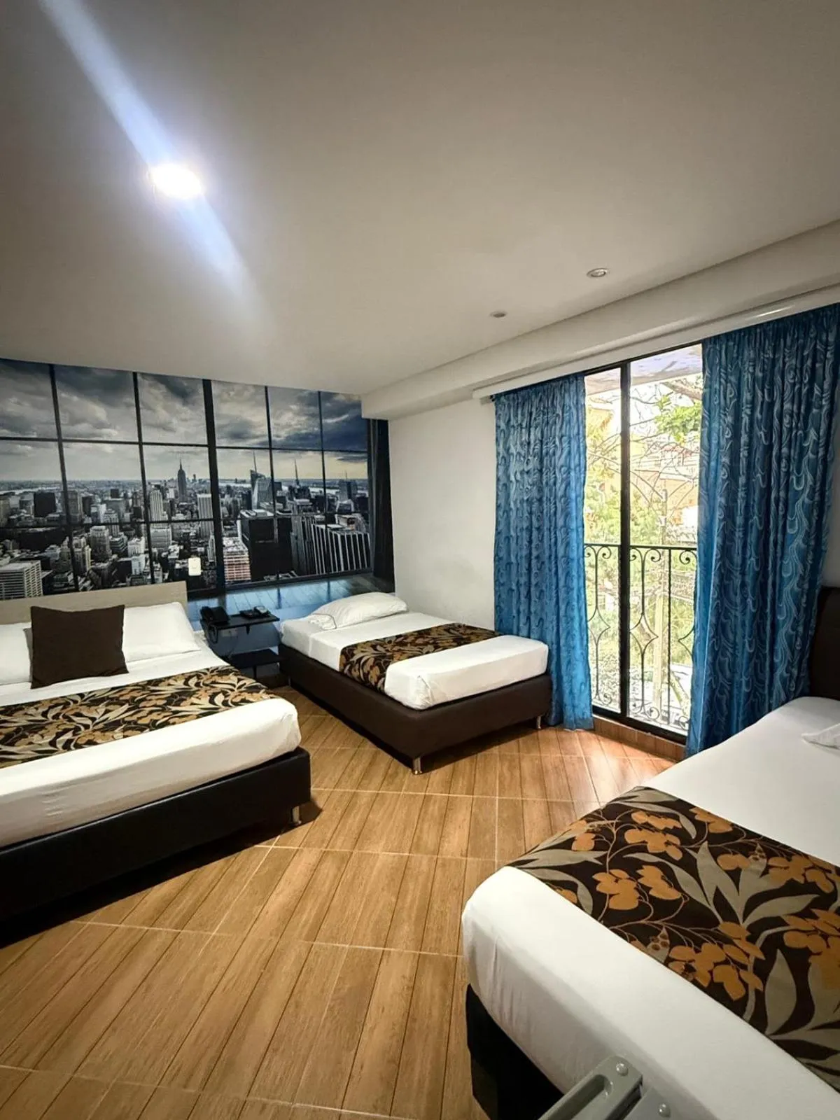 Bed in Hotel Quinta Avenida