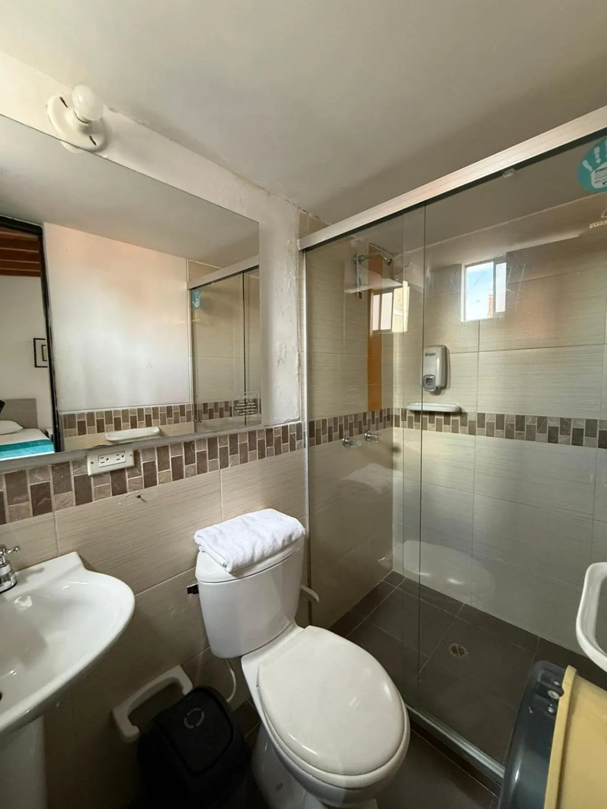 Shower in Hotel Quinta Avenida