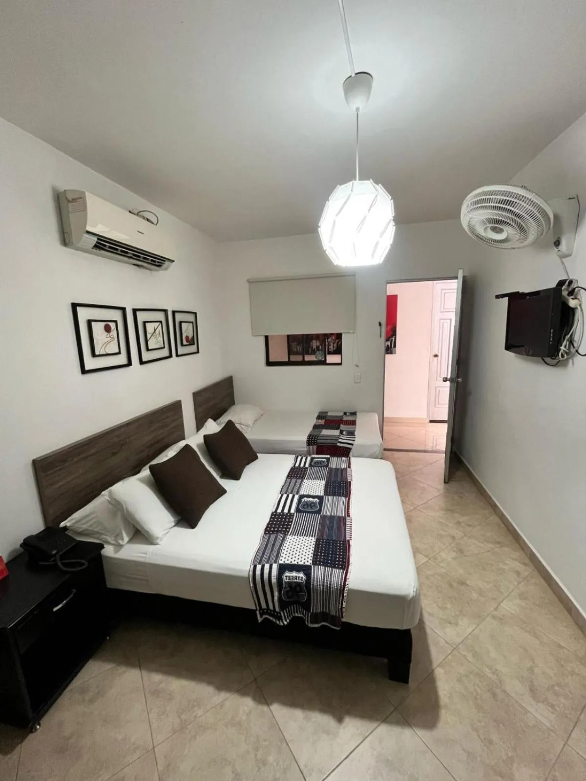 Bed in Hotel Quinta Avenida