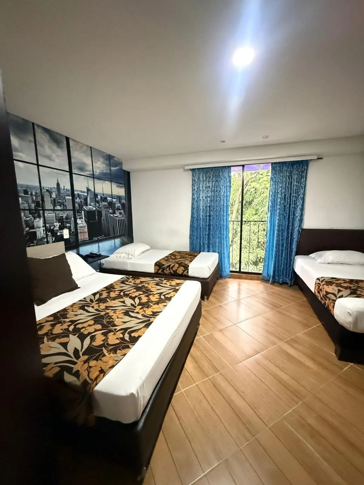 Bed in Hotel Quinta Avenida