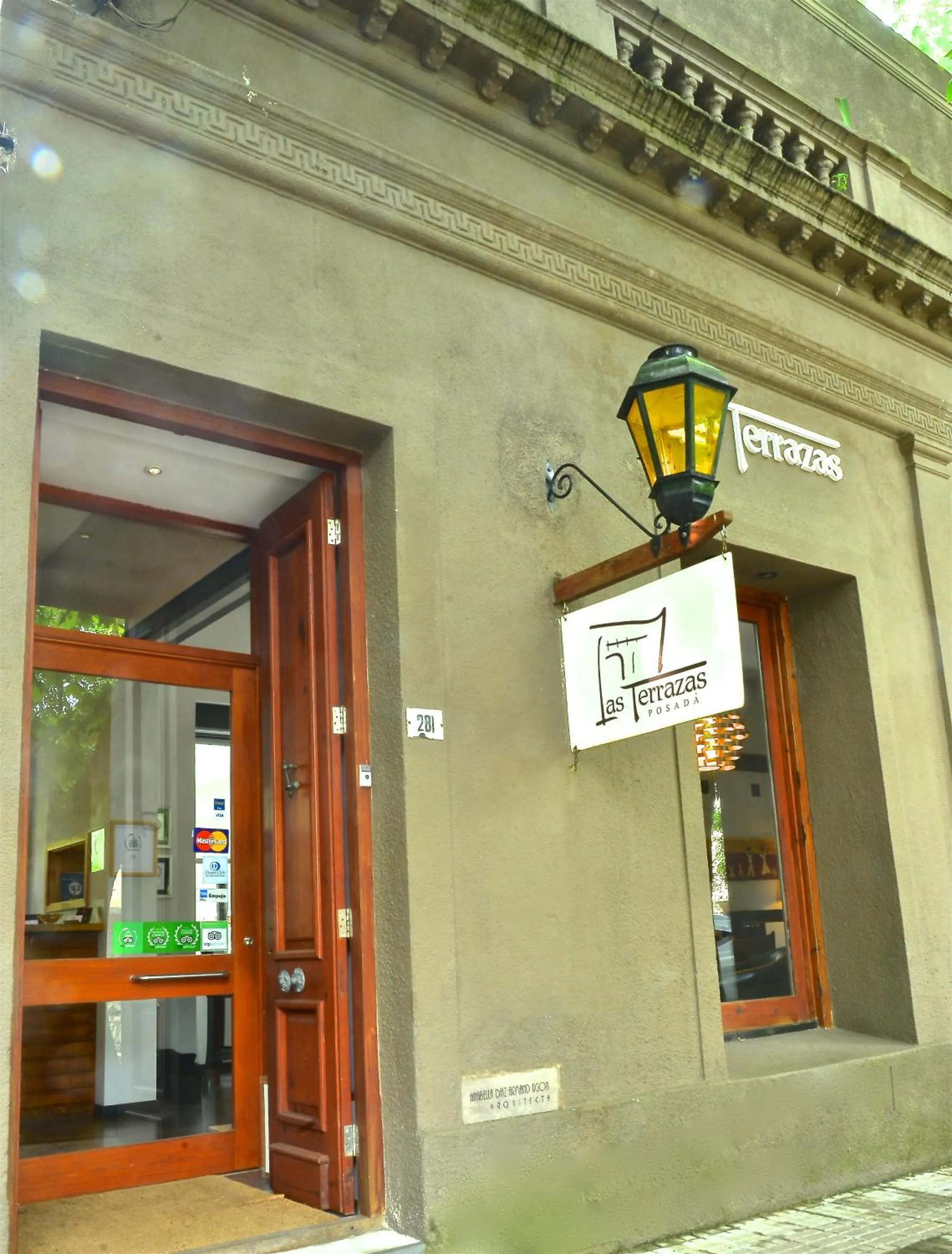 Facade/entrance in Posada Boutique Las Terrazas
