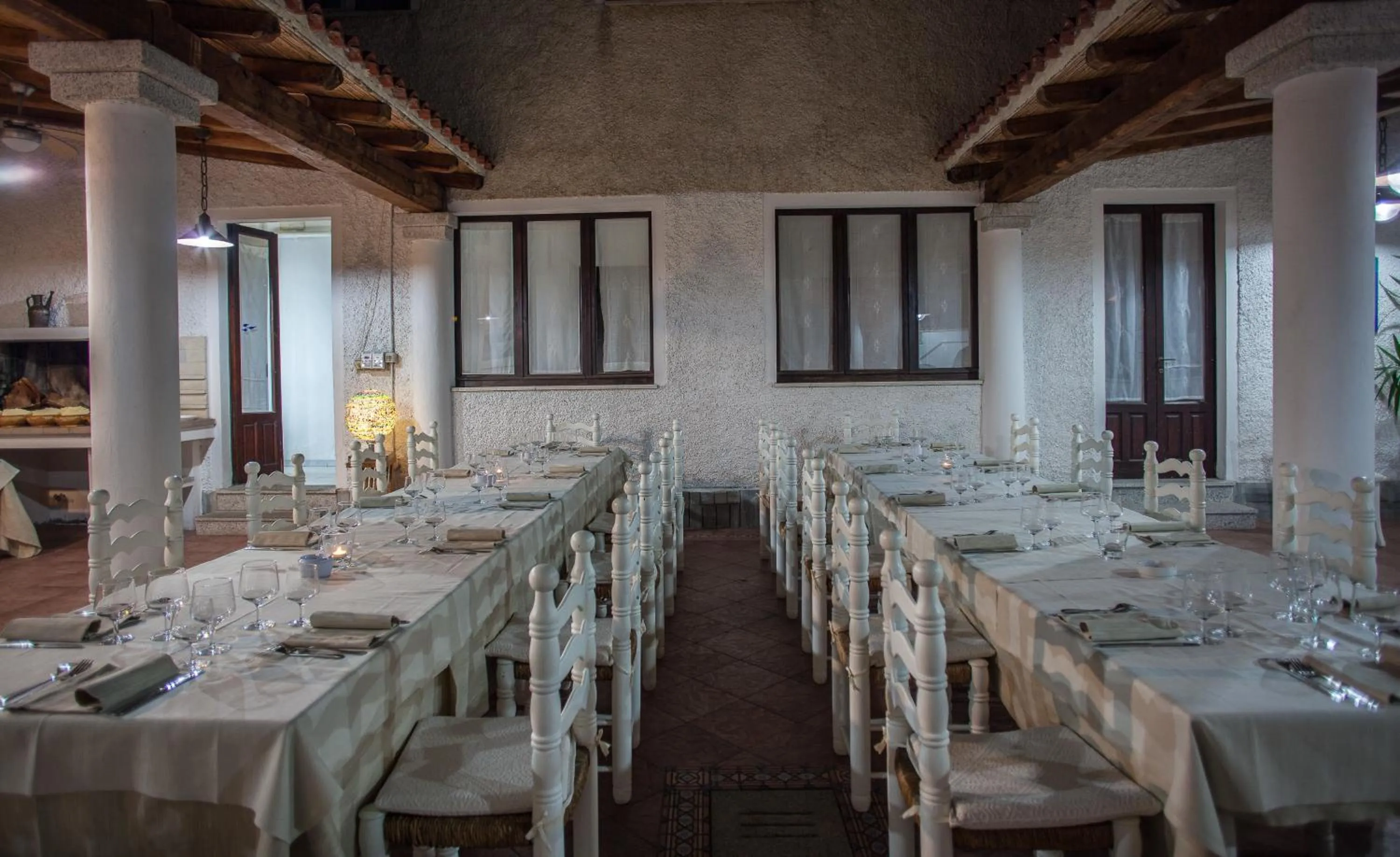 Patio in Hotel Sandalyon