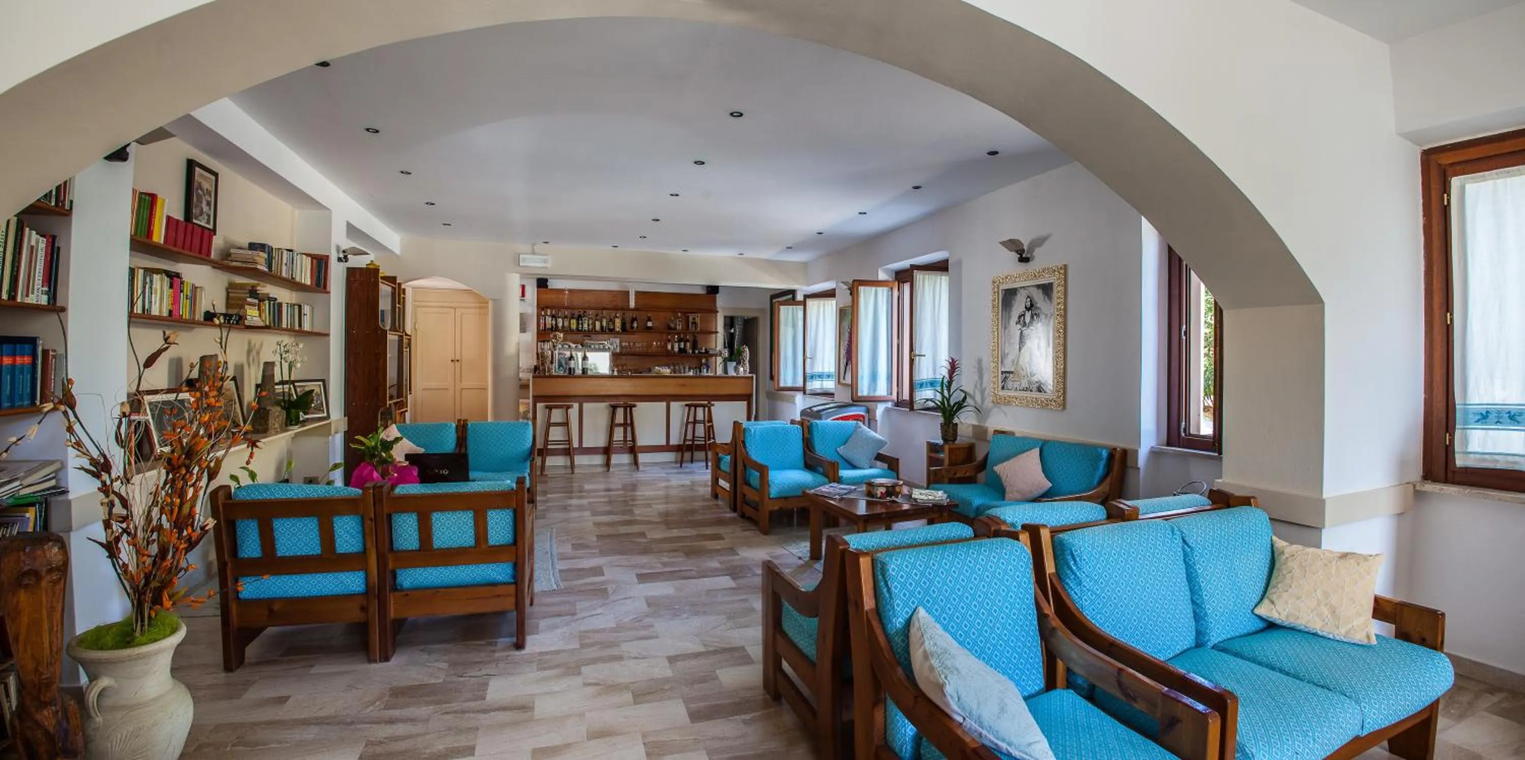 Lobby or reception in Hotel Sandalyon