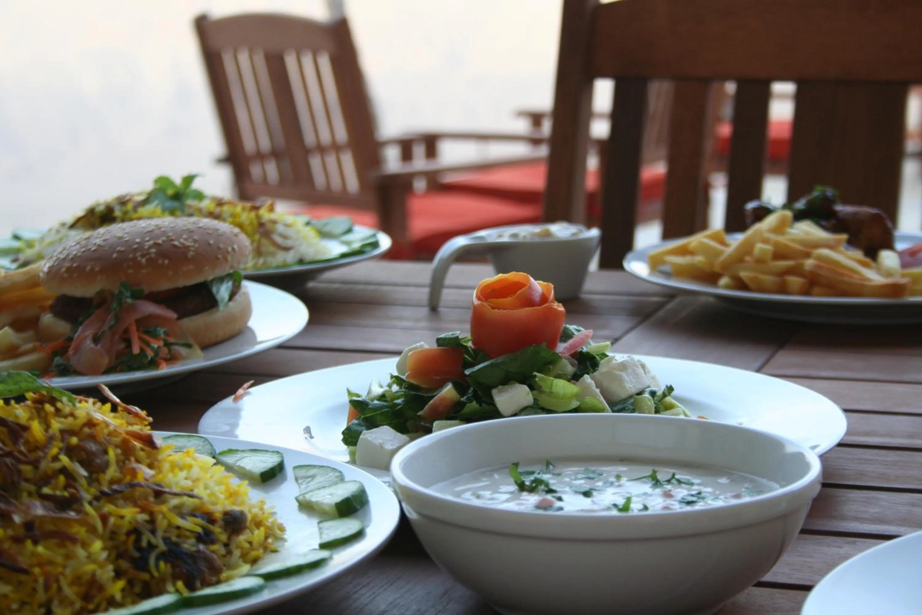 Food in SAMA Wakan Heritage Homes