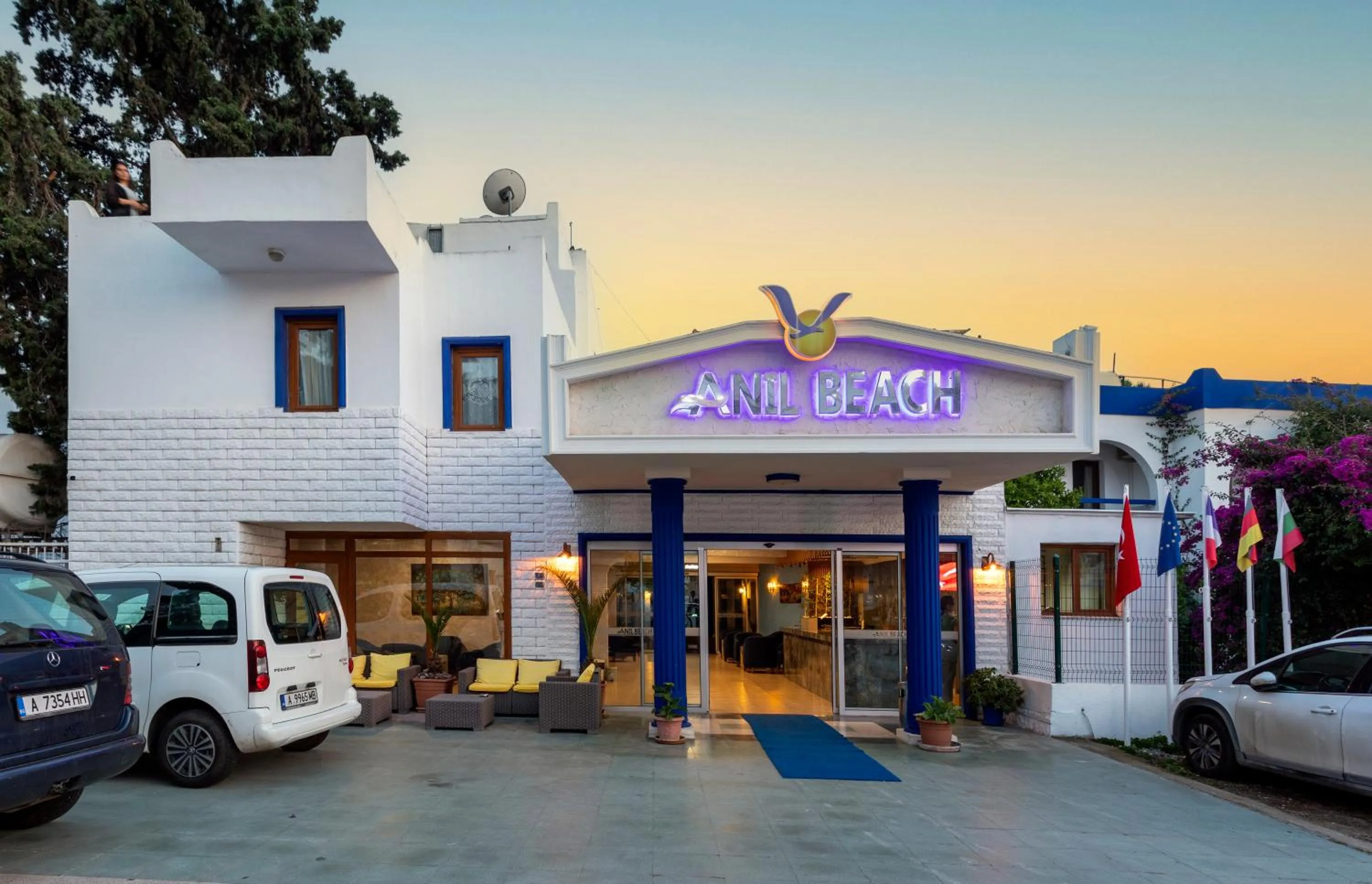 Facade/entrance in Gumbet Anil Beach