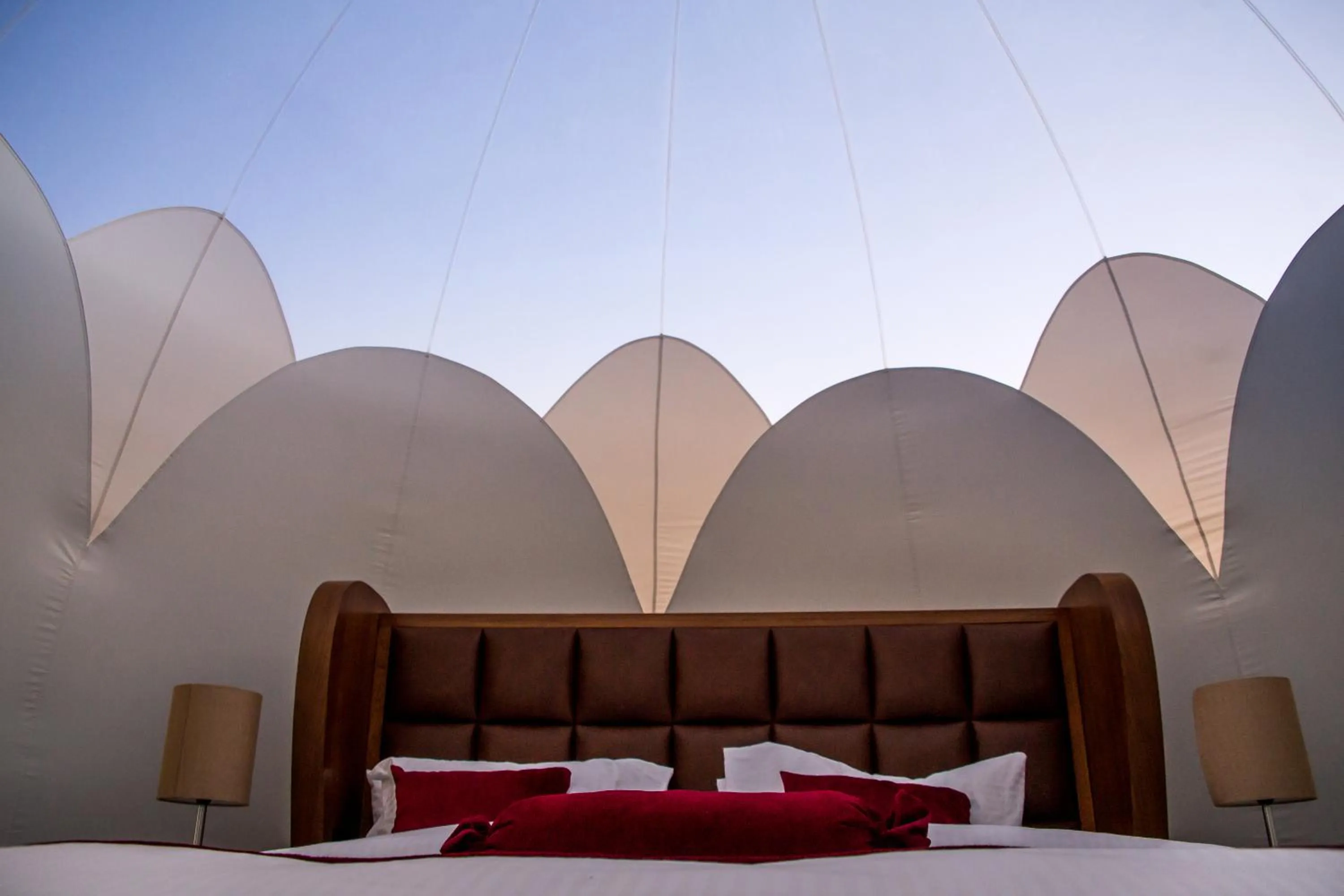 Bed in Petra Bubble Luxotel