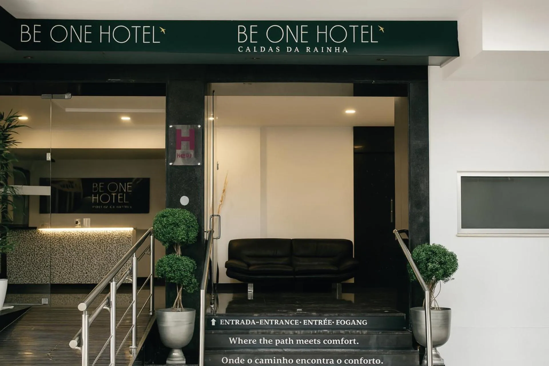 Facade/entrance in BE ONE HOTEL Caldas da Rainha - by MHMB Hospitality