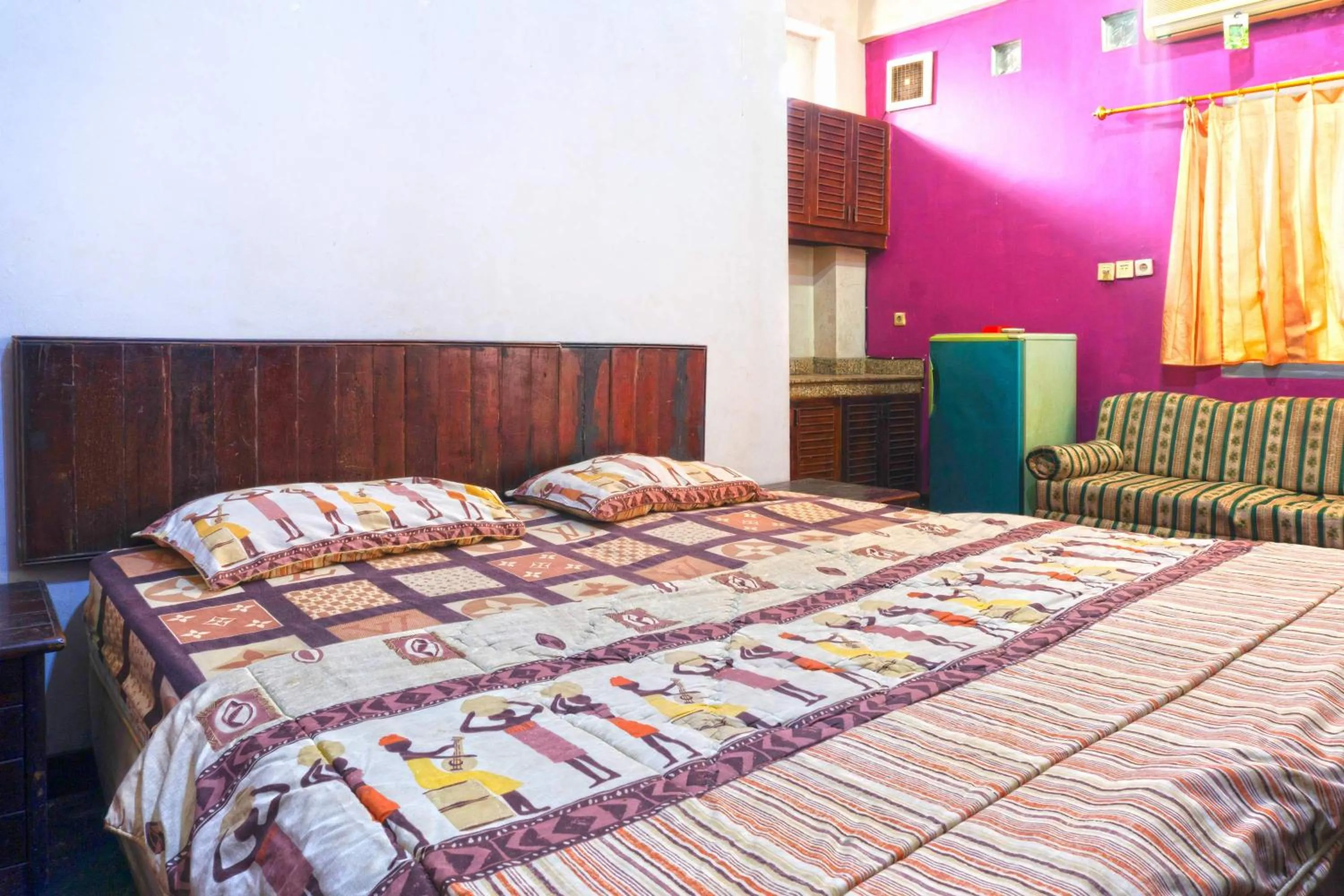 Bedroom, Bed in Apartment Wisma Tobana II