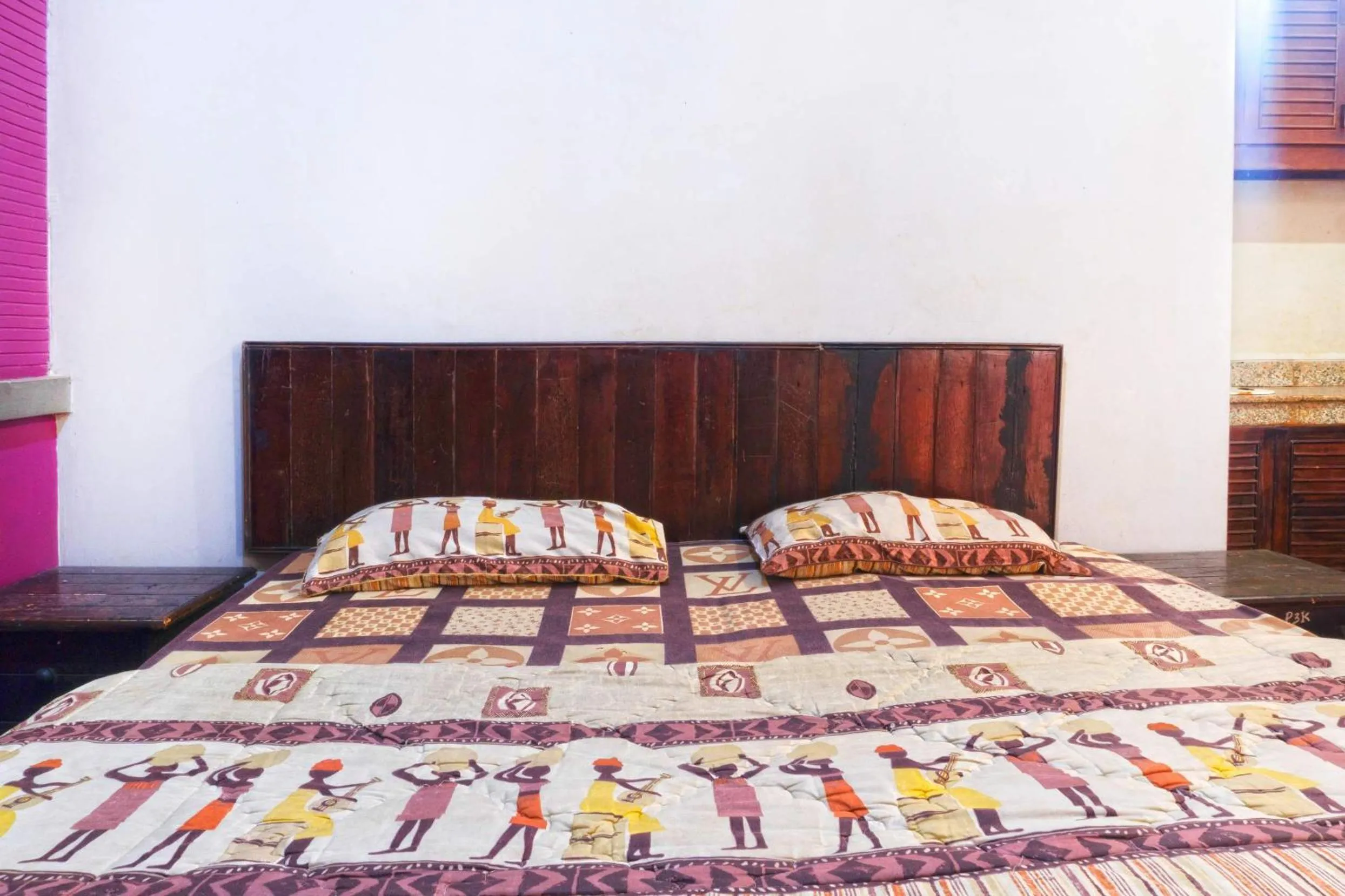 Bed in Apartment Wisma Tobana II