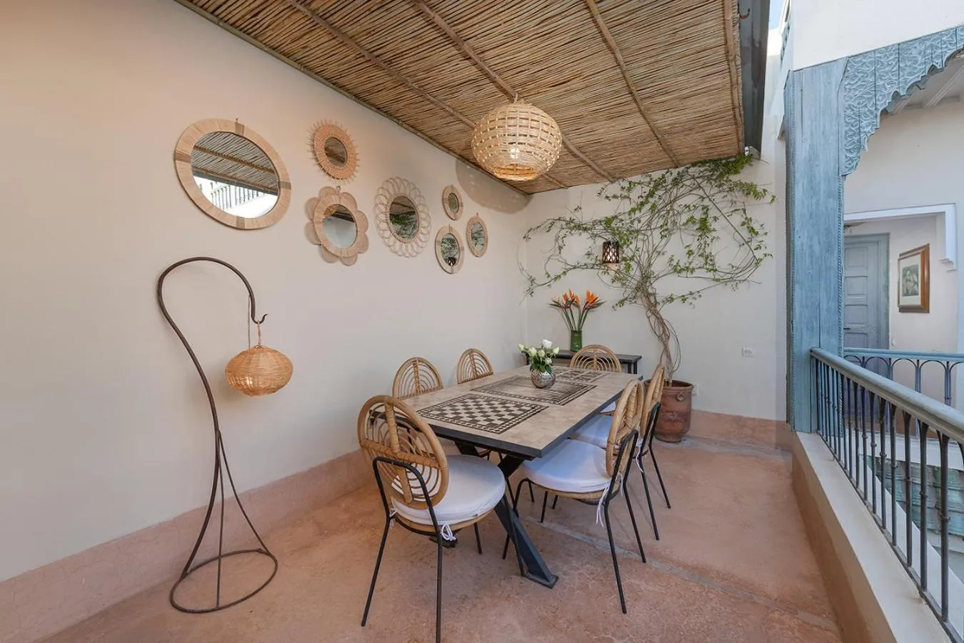 Balcony/Terrace in Riad Le J